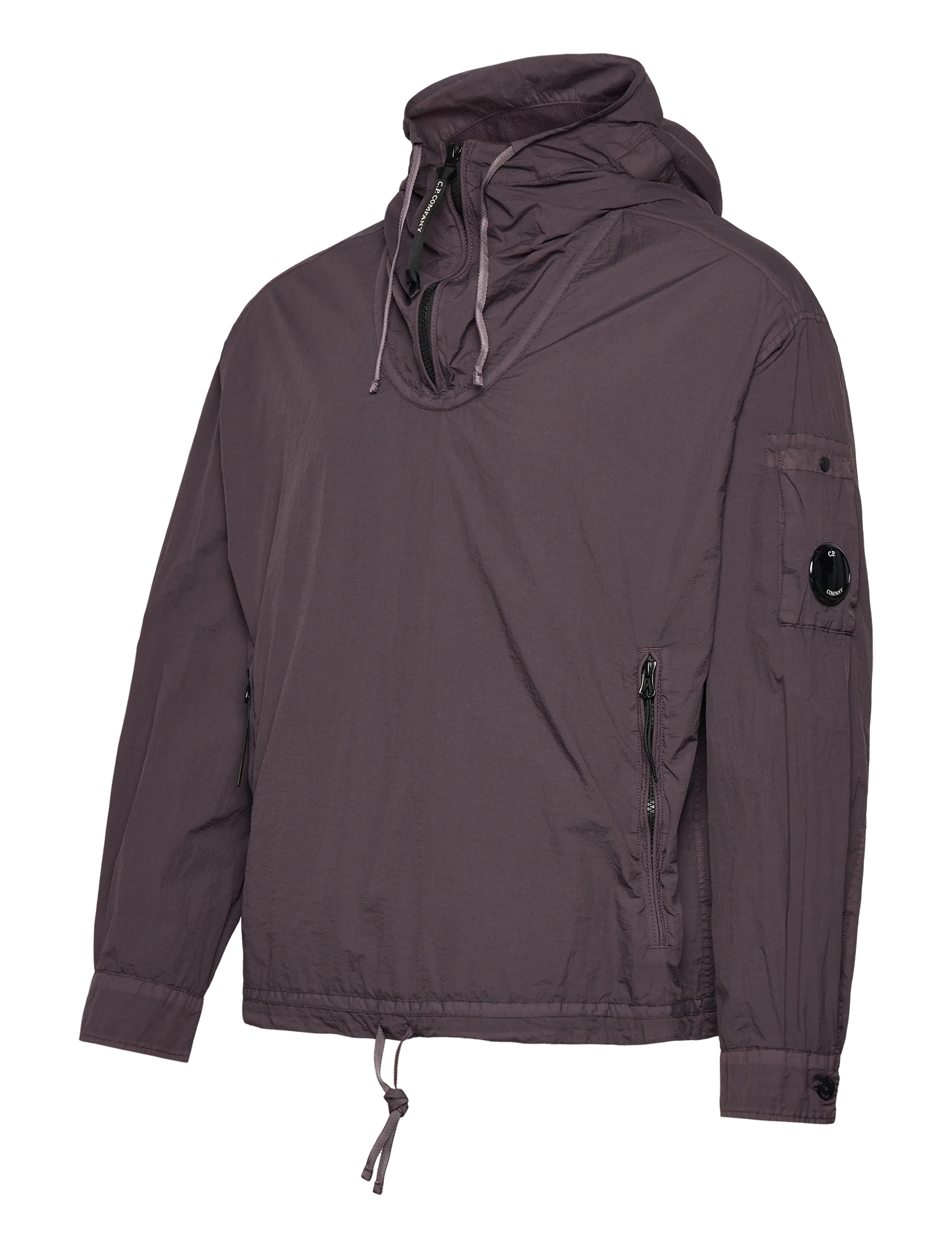 Hooded Jacket With Half Zip 3