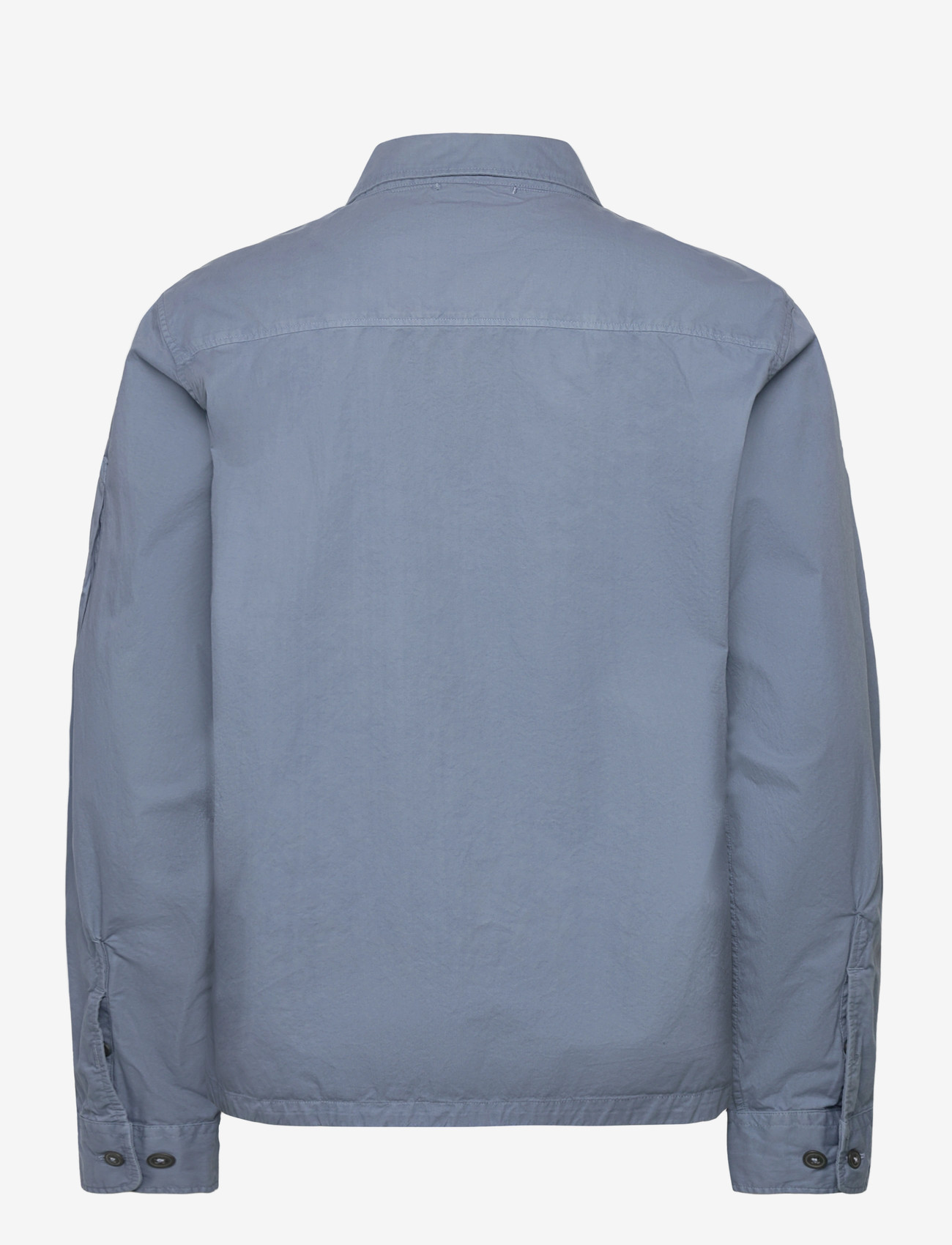 C.P. Company - ORGANIC GABARDINE ZIPPED OVERSHIRT - herbstjacken - flint stone - 1