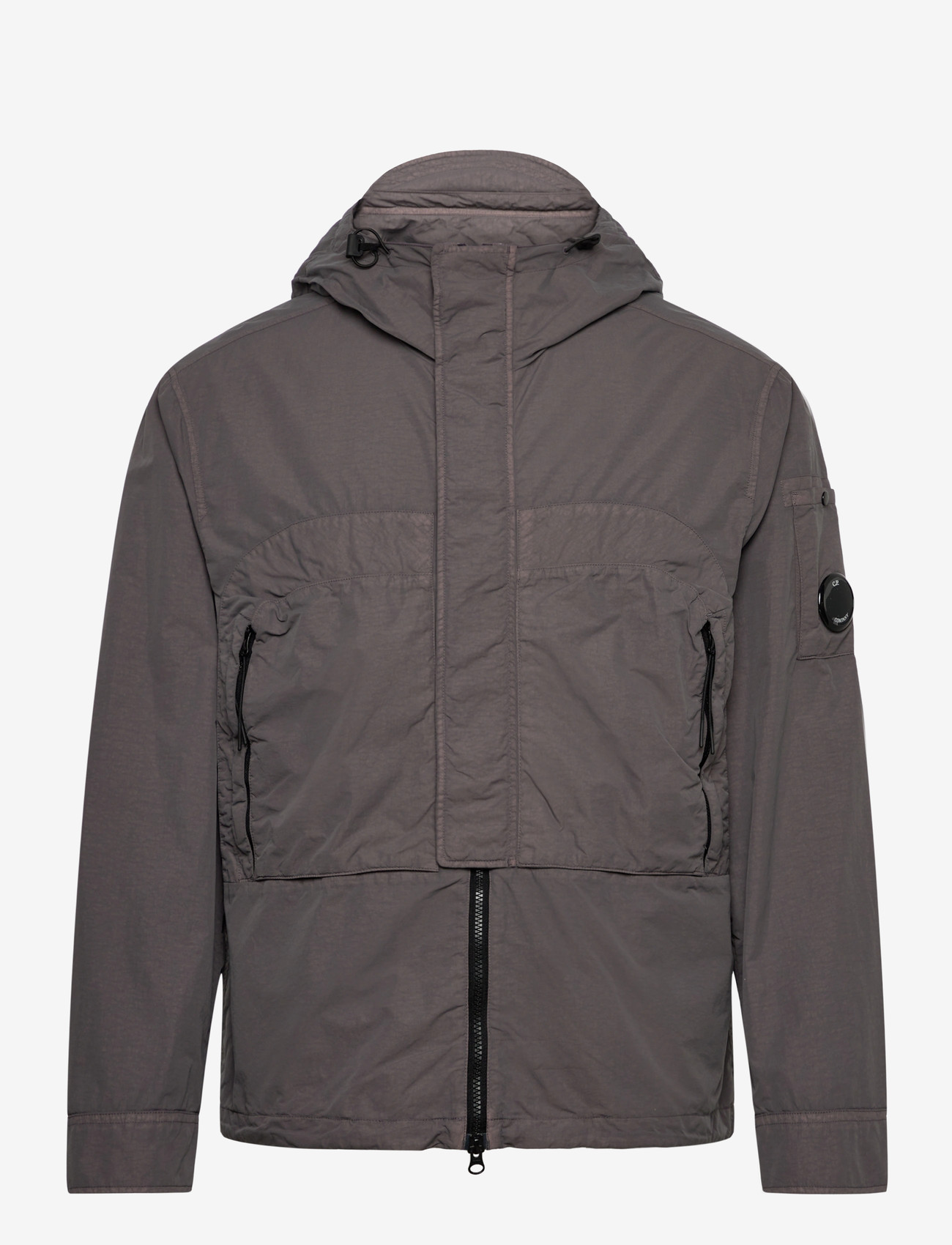 C.P. Company - Nylon Flatt Hooded Jacket - vindjakker - boulevard - 0