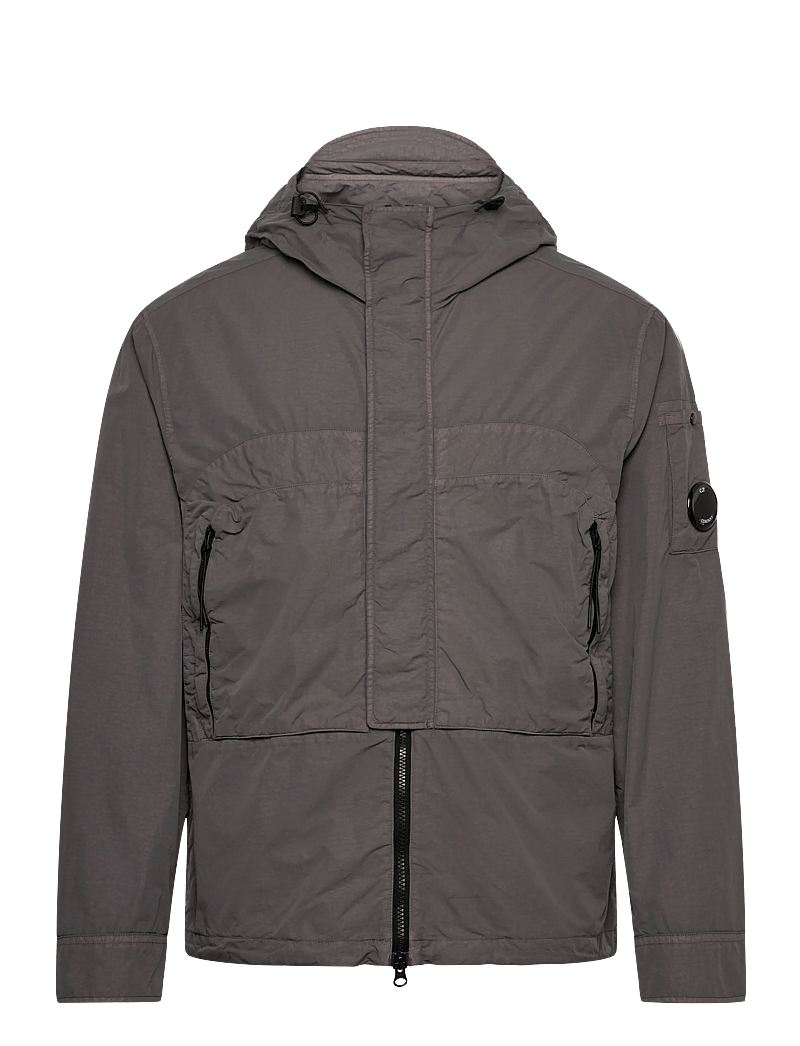 C.P. Company - Nylon Flatt Hooded Jacket - vindjakker - boulevard - 0