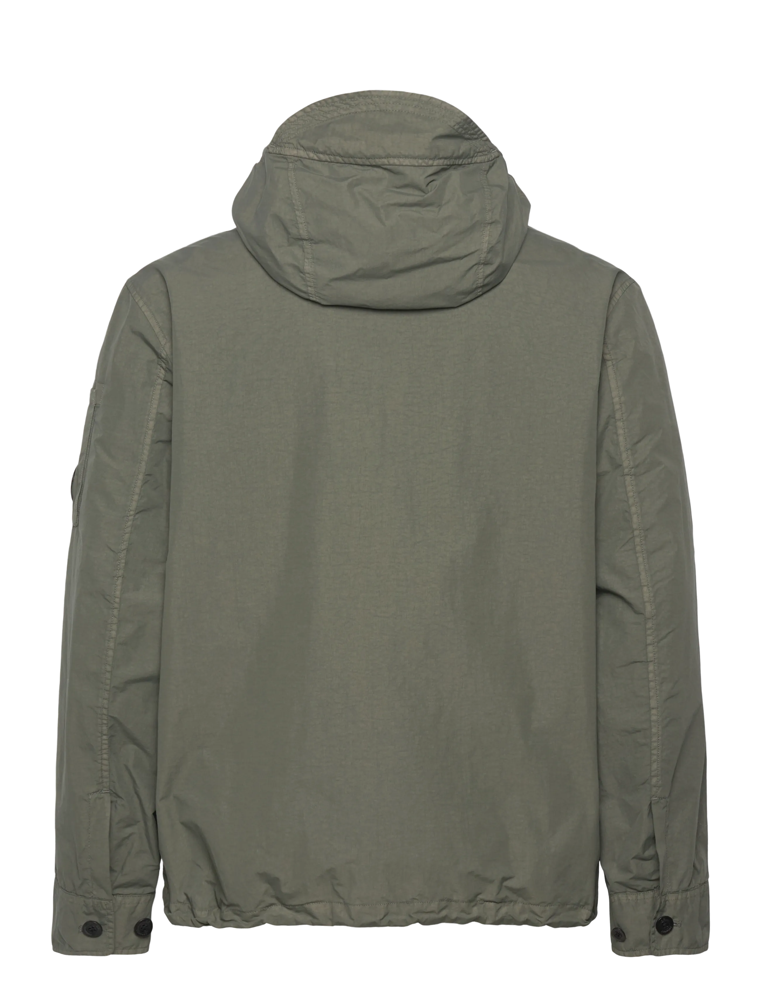 C.P. Company - Nylon Flatt Hooded Jacket - grape leaf - 1