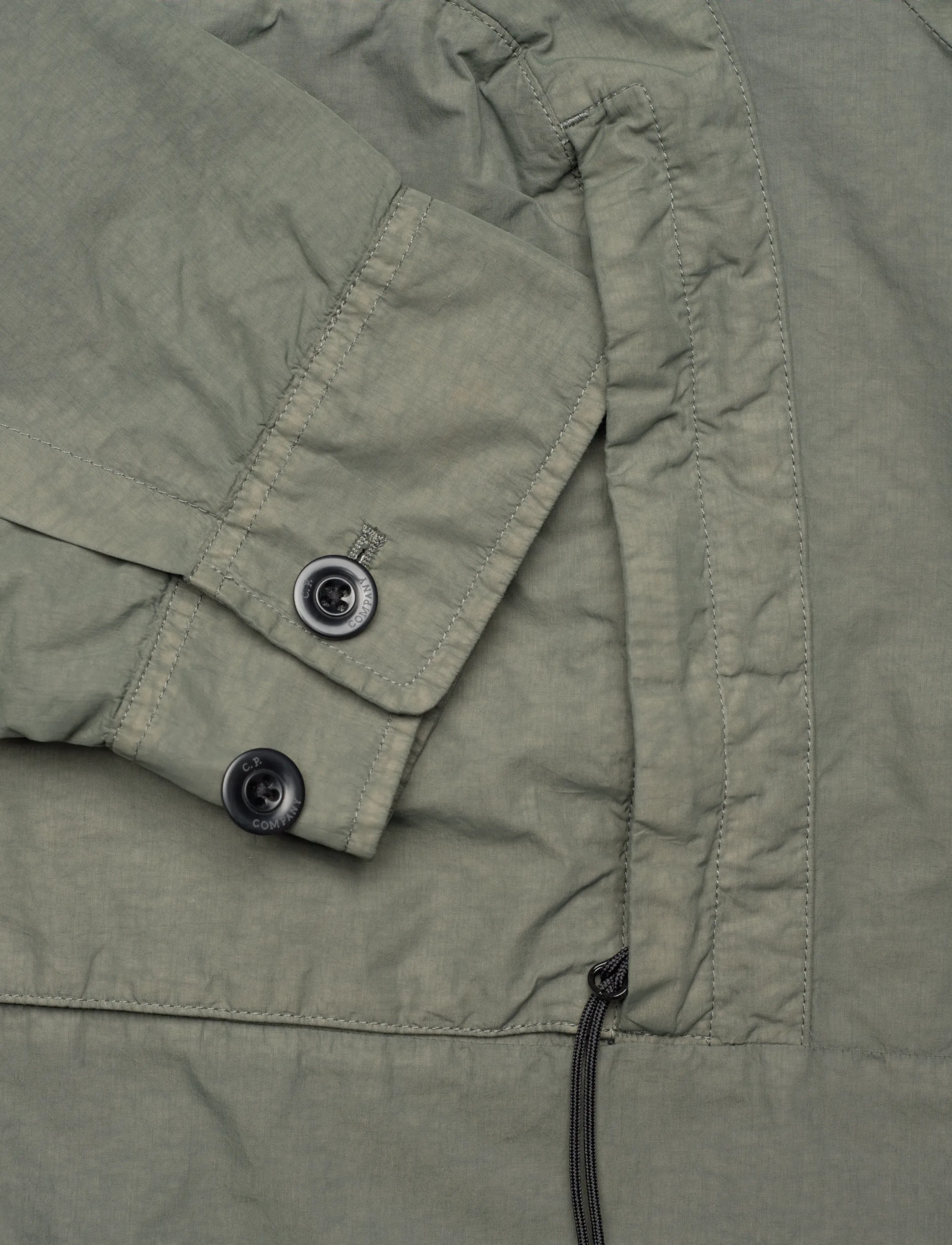 C.P. Company - Nylon Flatt Hooded Jacket - grape leaf - 4
