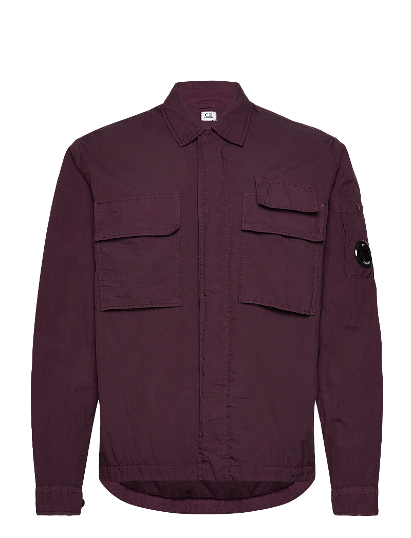 C.P. Company - Lens Detail Shirt - tunna jackor - potent purple - 0