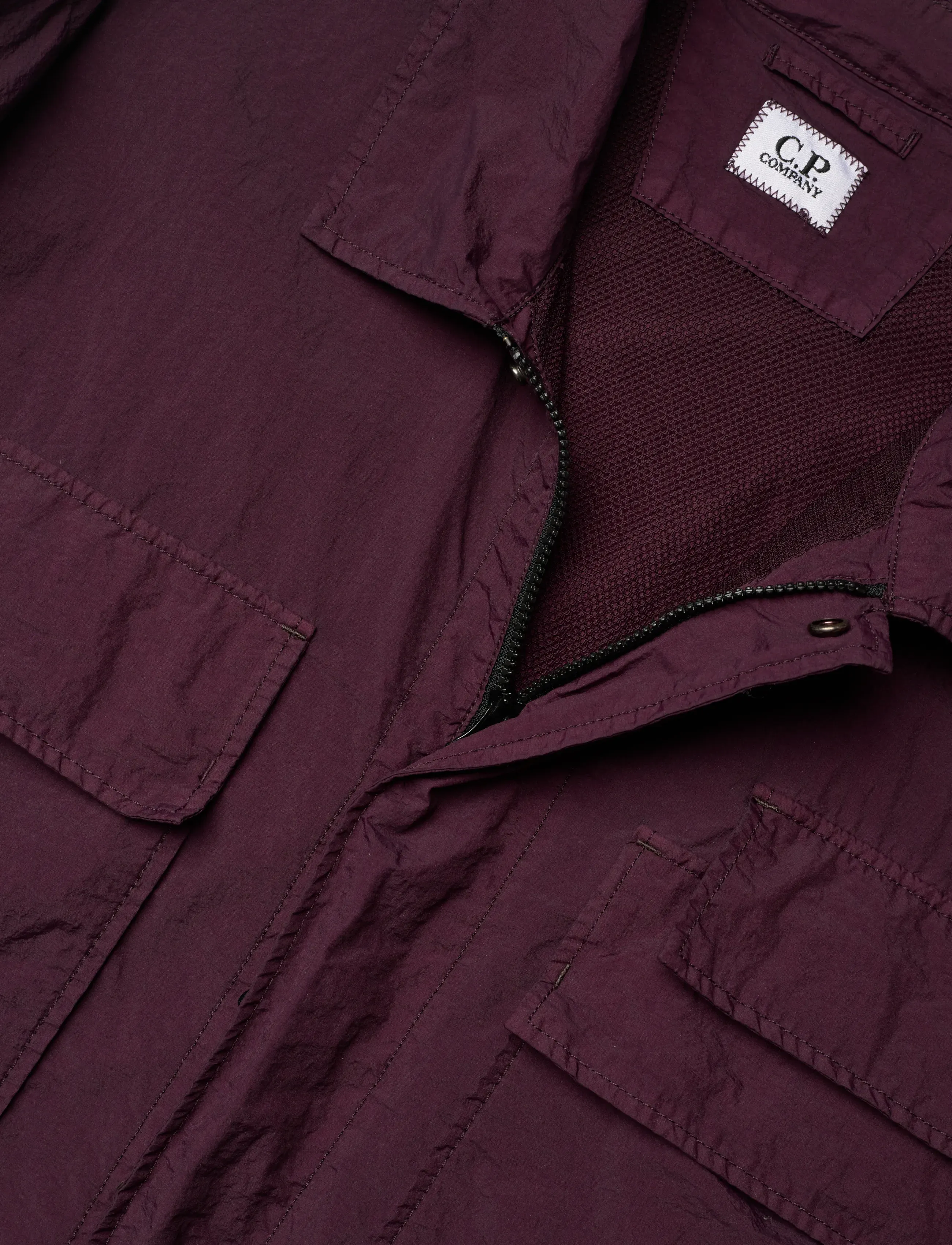 C.P. Company - Lens Detail Shirt - vårjackor - potent purple - 2