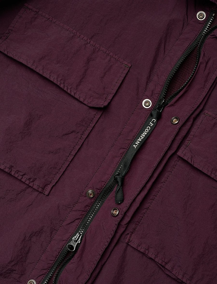 C.P. Company - Lens Detail Shirt - vårjackor - potent purple - 3