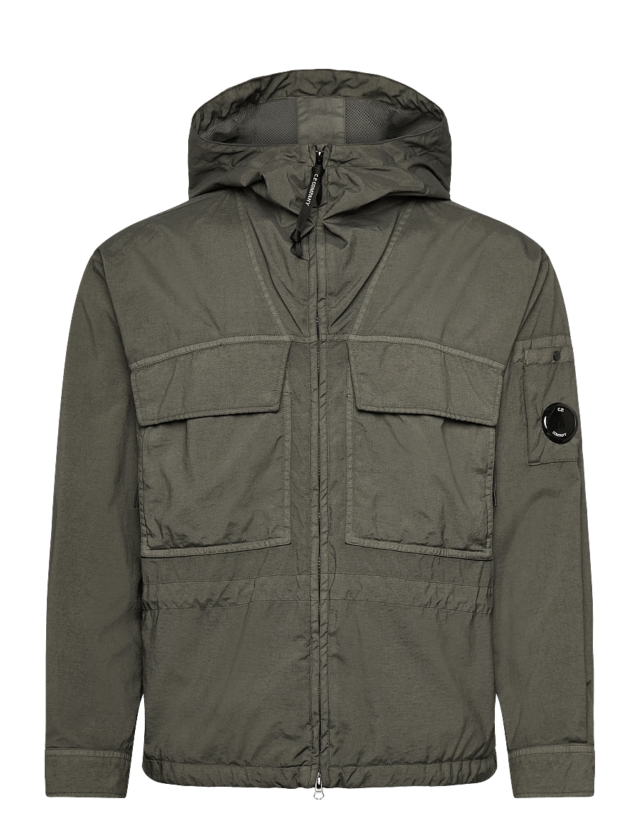 C.P. Company - Taylon P Hooded Overshirt - sügisjoped - grape leaf - 0