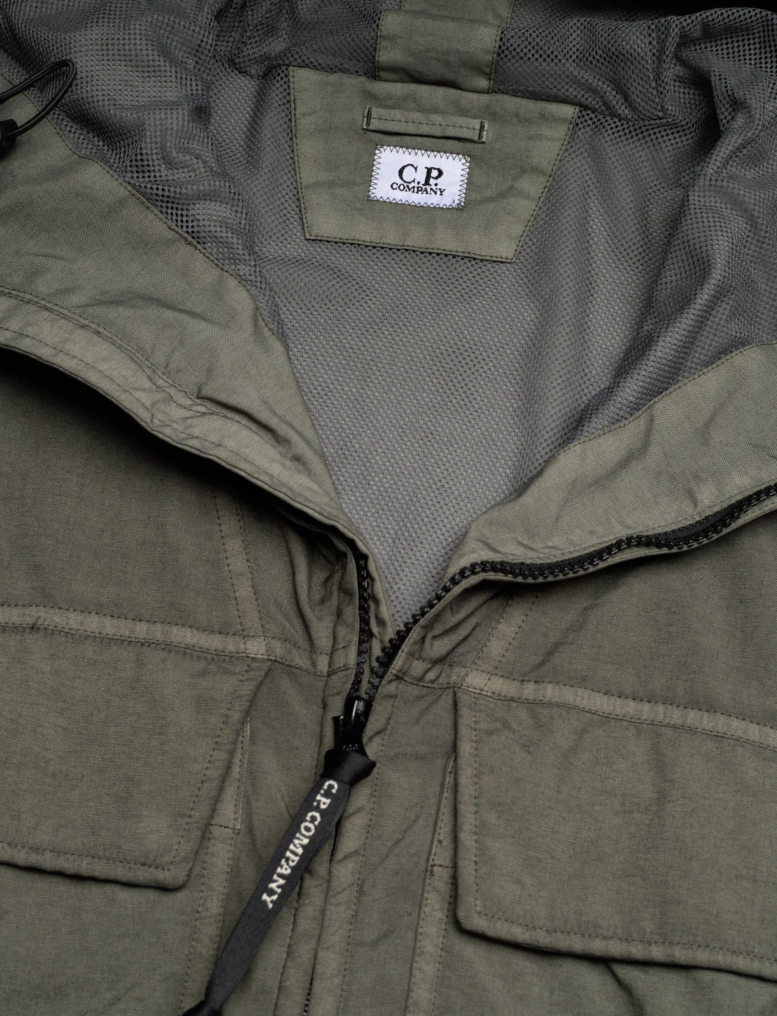 C.P. Company - Taylon P Hooded Overshirt - spring jackets - grape leaf - 2