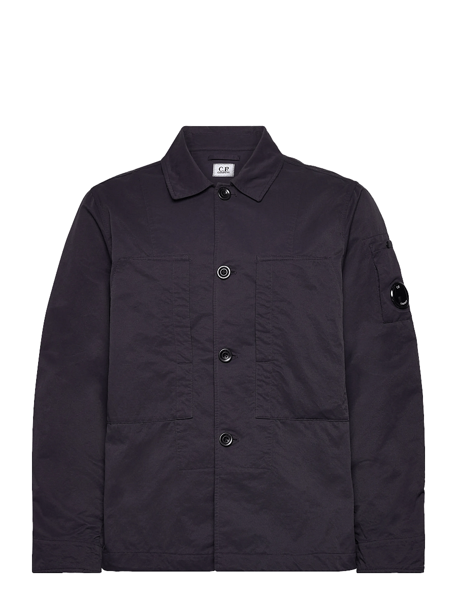 C.P. Company - Overshirt Diagonal Flatt Nylon - leichte jacken - nightshade - 1