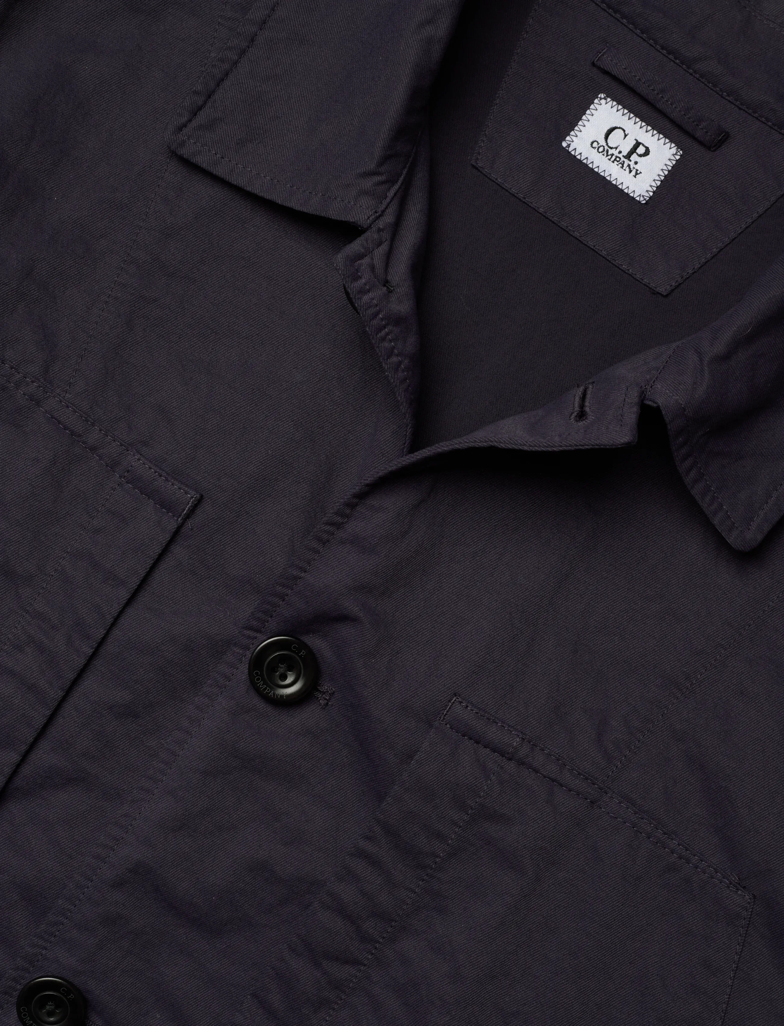 C.P. Company - Overshirt Diagonal Flatt Nylon - Õhukesed jakid - nightshade - 2