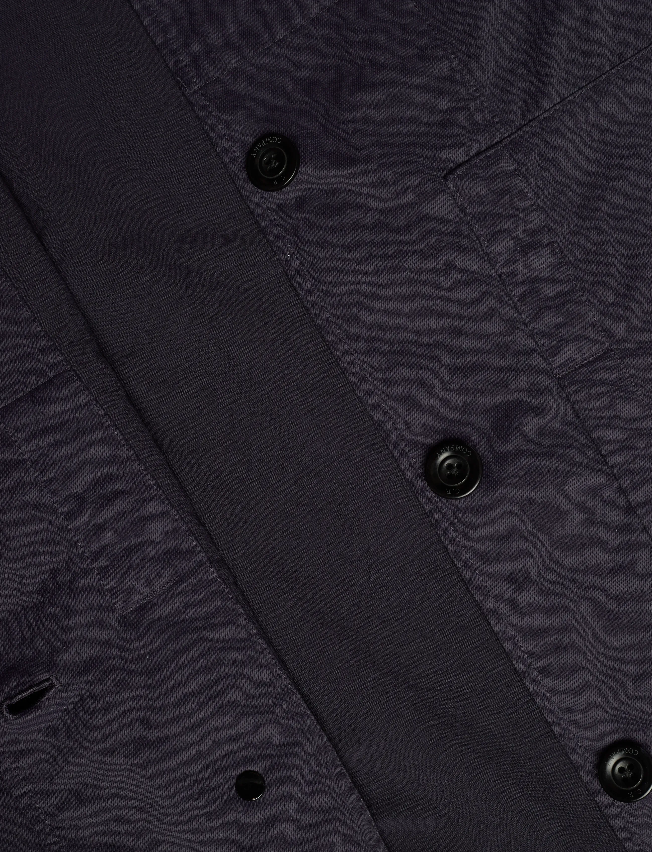 C.P. Company - Overshirt Diagonal Flatt Nylon - Õhukesed jakid - nightshade - 4