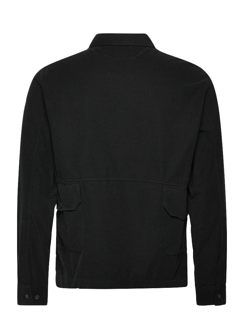 C.P. Company - Corduroy Overshirt - casual skjortor - black - 1
