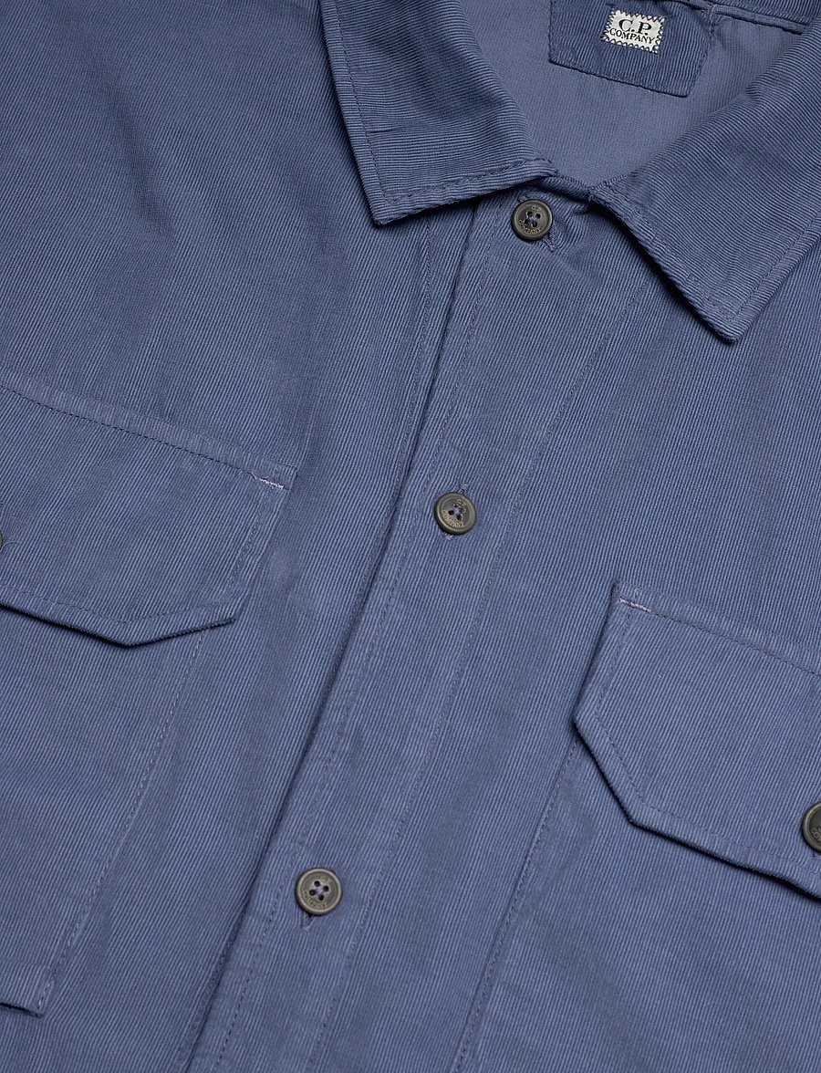 C.P. Company - Corduroy Overshirt - casual skjorter - flint stone - 2