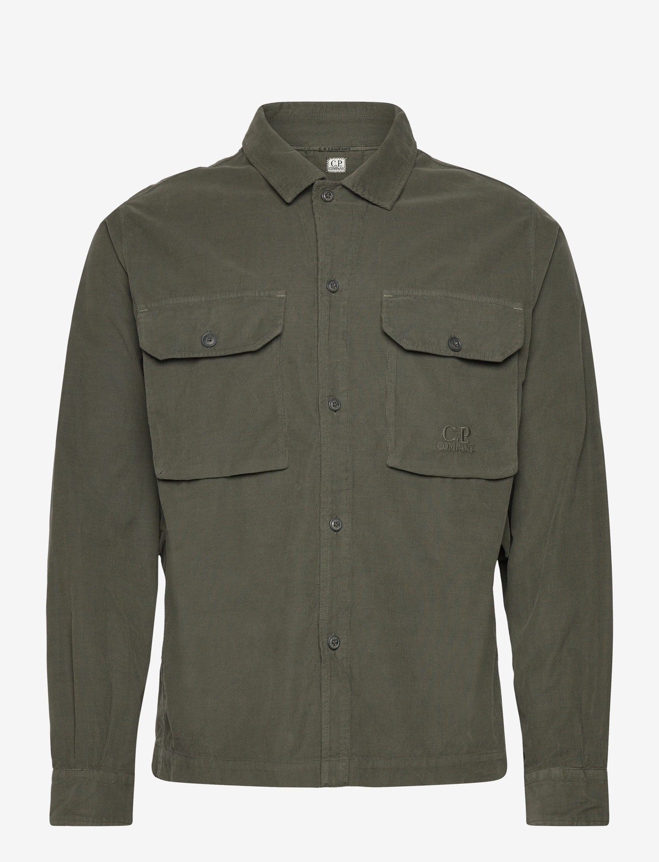 C.P. Company - Corduroy Overshirt - casual skjorter - grape leaf - 0