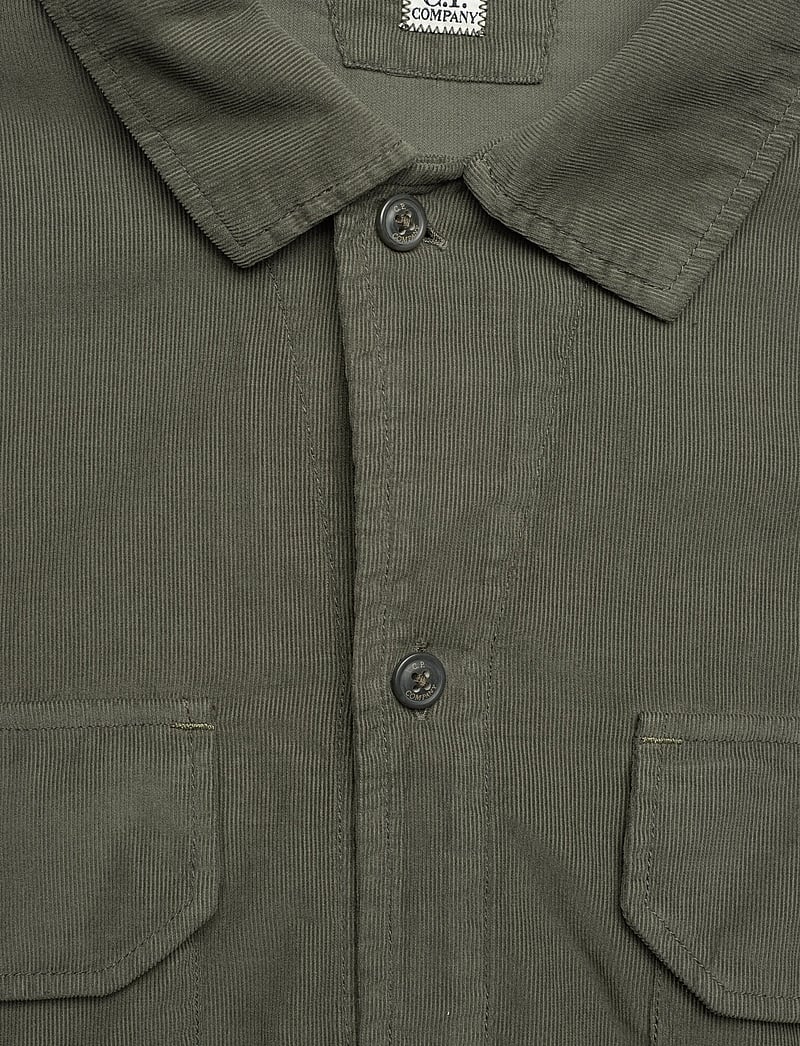 C.P. Company - Corduroy Overshirt - casual skjortor - grape leaf - 2