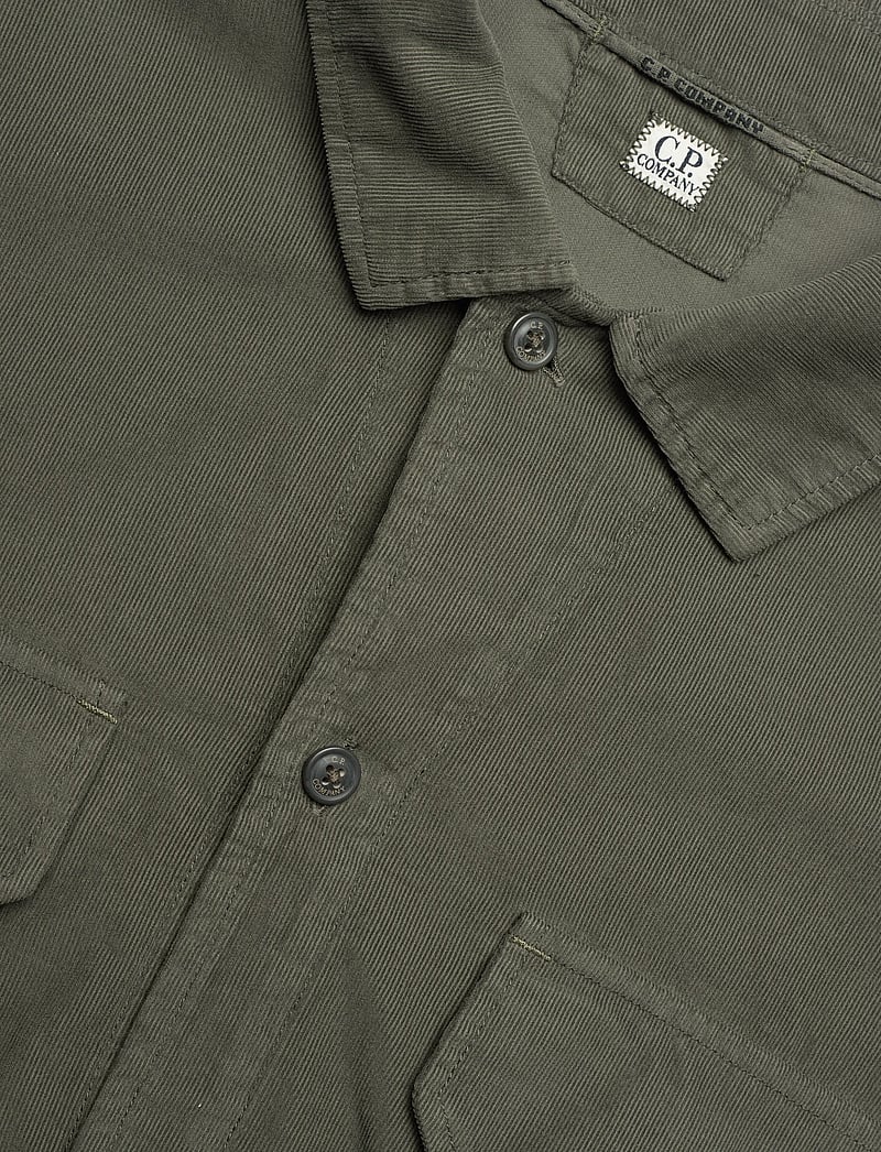 C.P. Company - Corduroy Overshirt - casual skjortor - grape leaf - 3