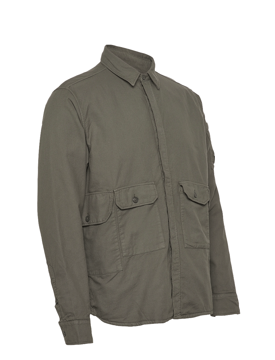 C.P. Company - Overshirt Diagonal Flatt Nylon - leichte jacken - grape leaf - 3