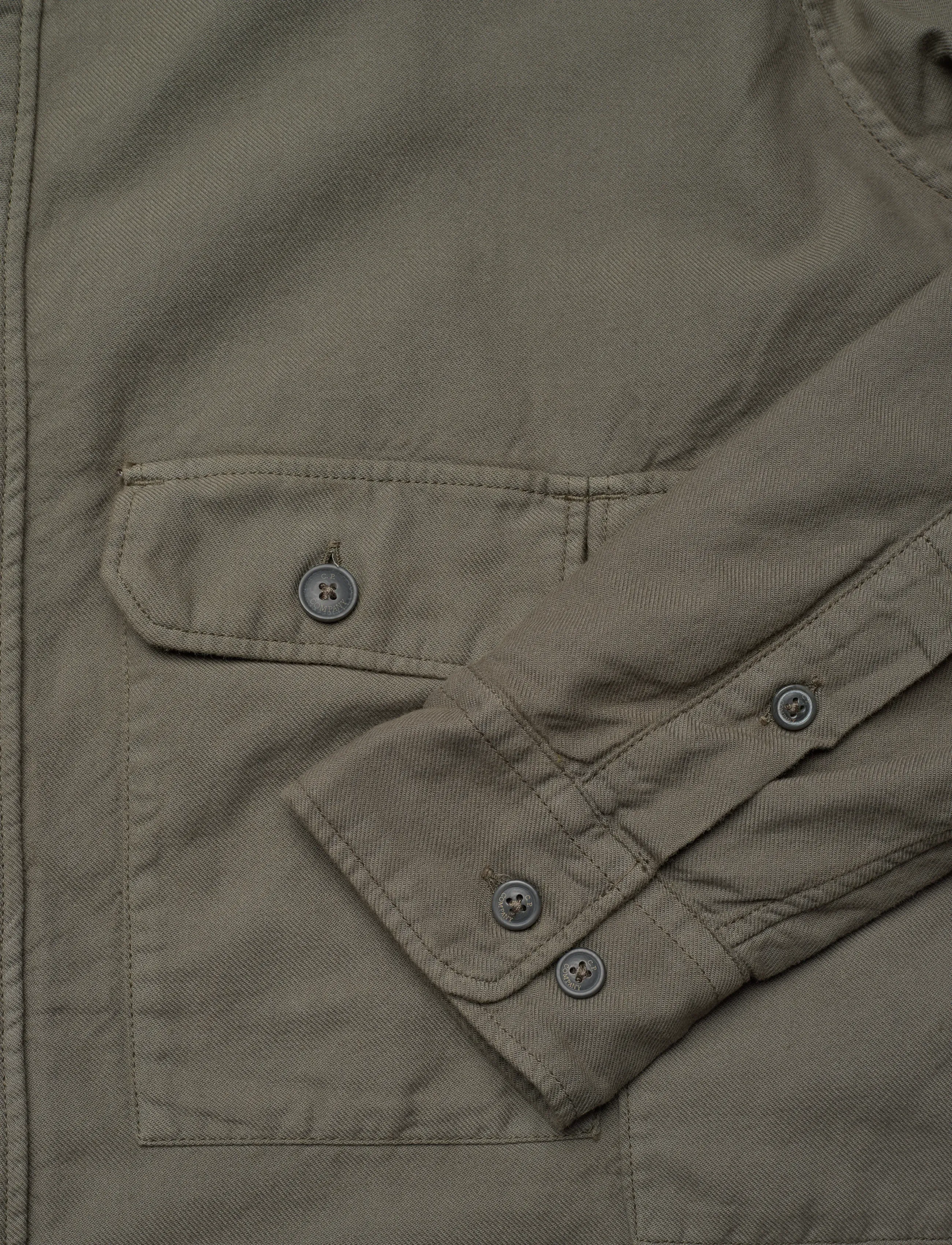 C.P. Company - Overshirt Diagonal Flatt Nylon - light jackets - grape leaf - 5