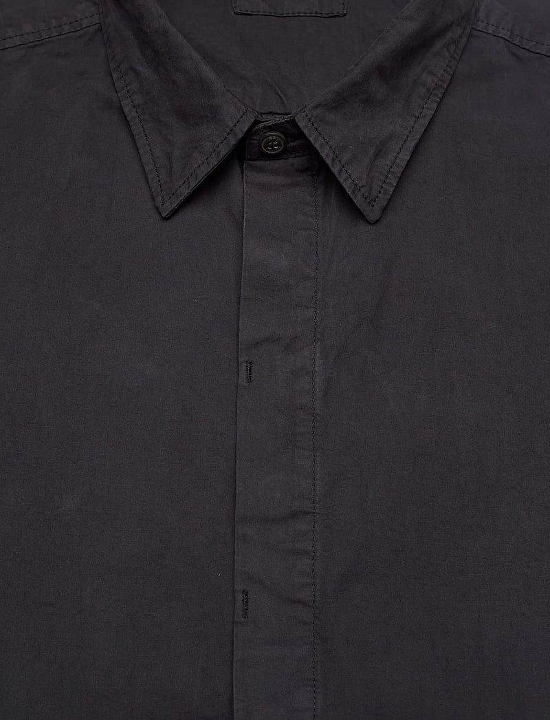 C.P. Company - Microreps Diamond Peach Overshirt - pirkt pēc stila - black sand - 2