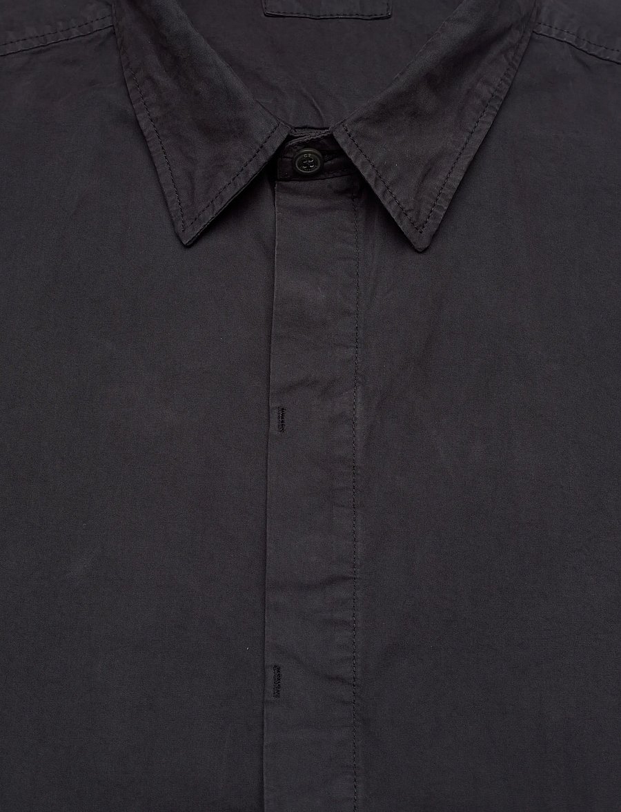 C.P. Company - Microreps Diamond Peach Overshirt - nach stil kaufen - black sand - 2