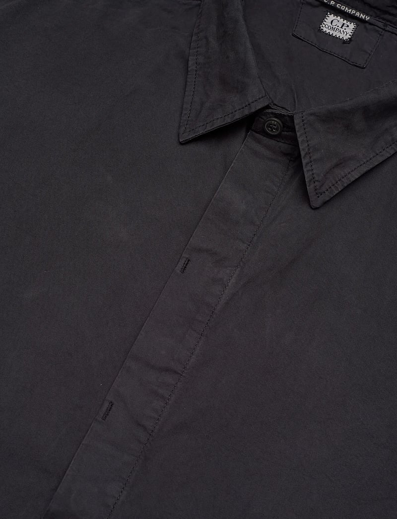 C.P. Company - Microreps Diamond Peach Overshirt - pirkt pēc stila - black sand - 3