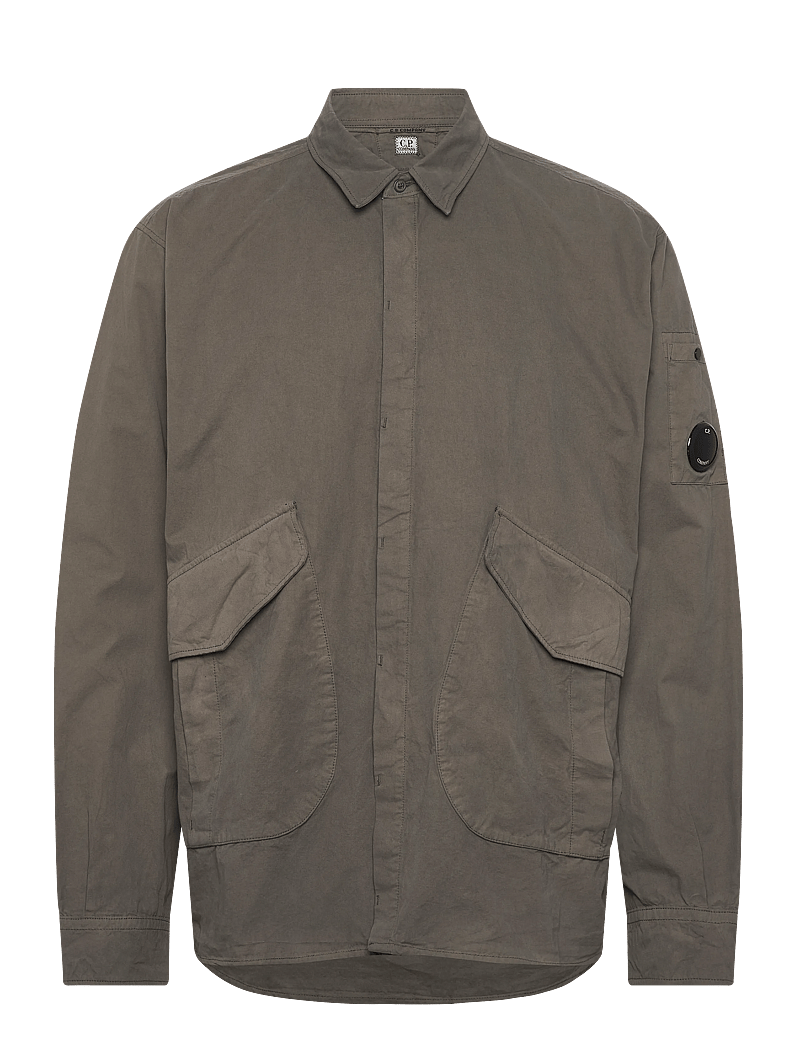 C.P. Company - Microreps Diamond Peach Overshirt - nach stil kaufen - grape leaf - 0