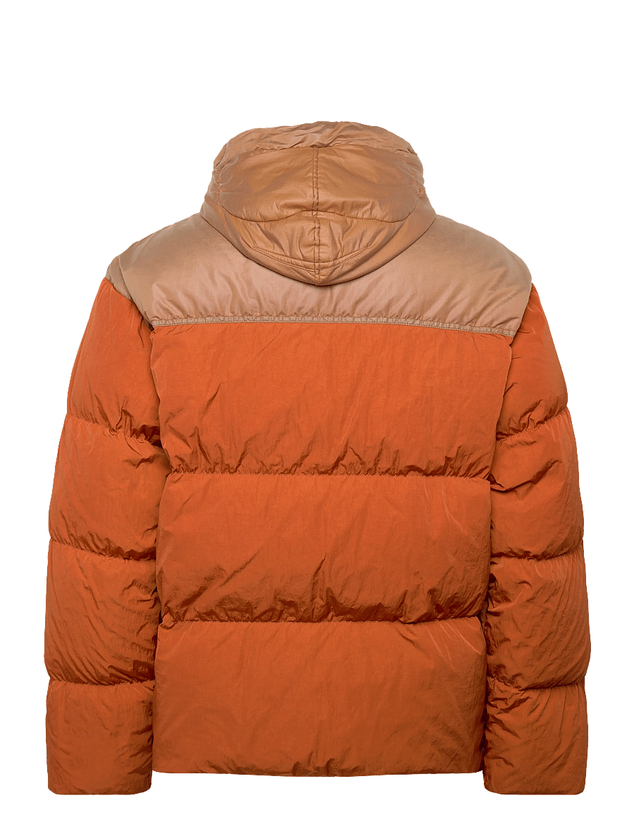 C.P. Company - CO CHROME-R MIXED GOGGLE DOWN JACKET - dunjackor - bombay brown - 1