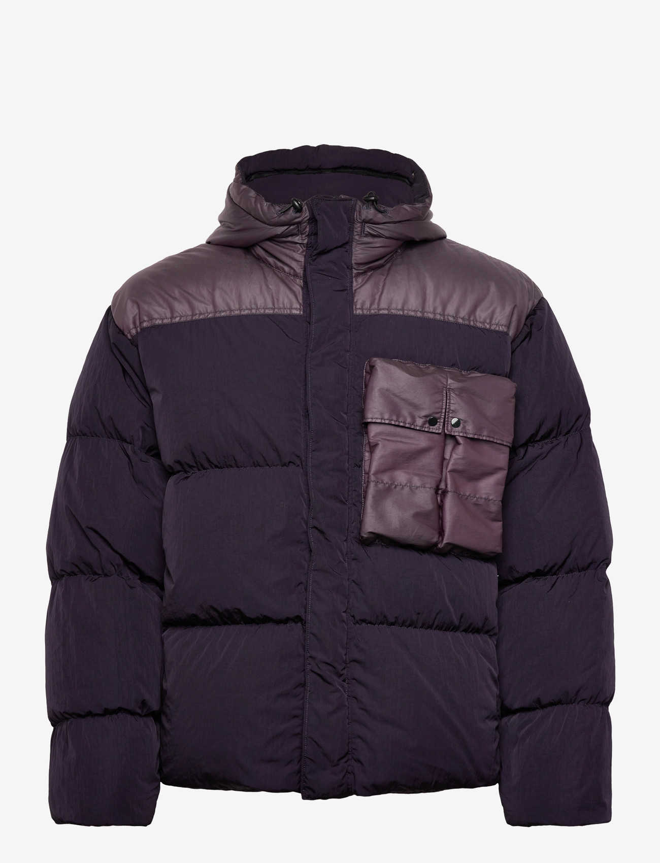 C.P. Company - CO CHROME-R MIXED GOGGLE DOWN JACKET - voodriga jakid - nightshade - 0