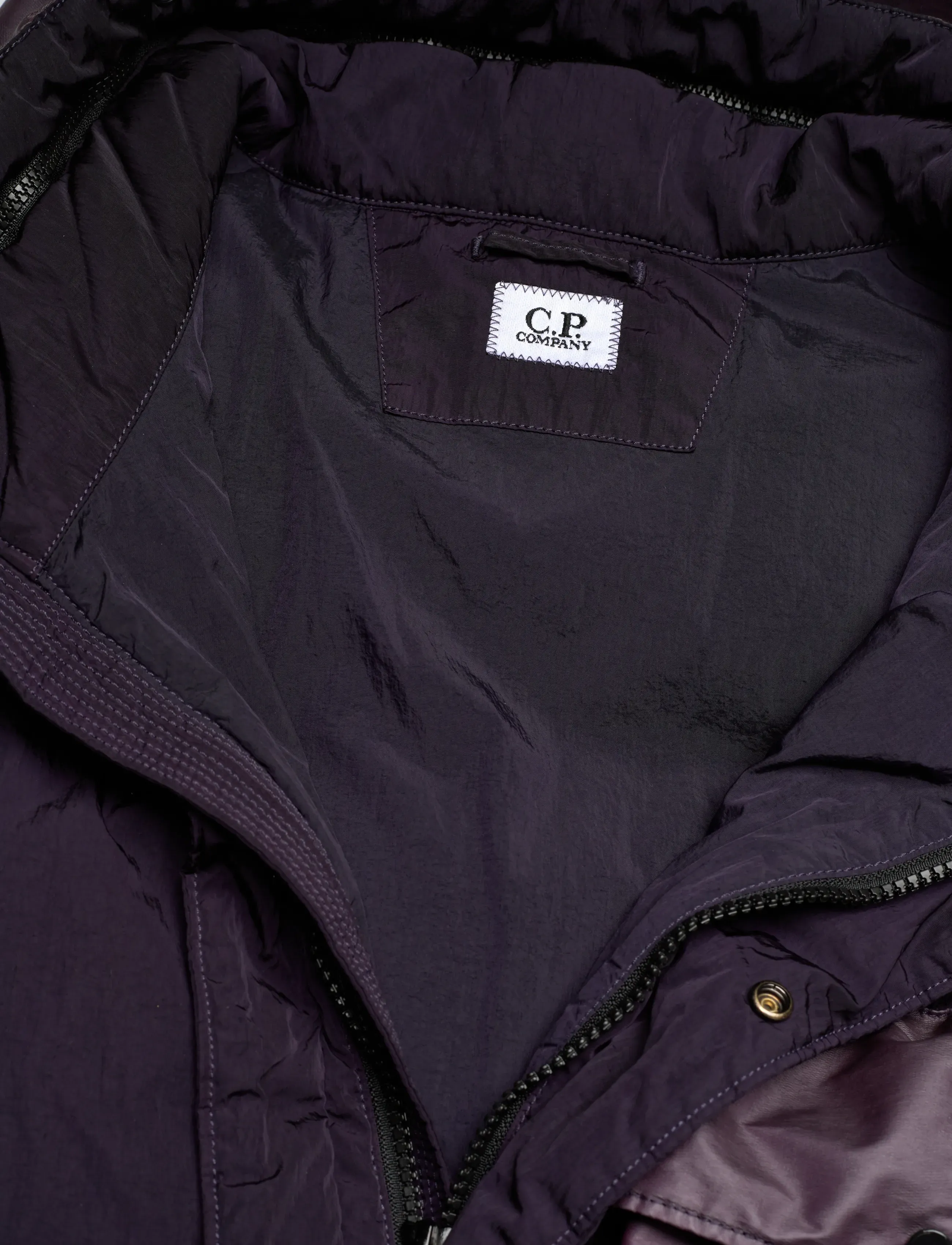 C.P. Company - CO CHROME-R MIXED GOGGLE DOWN JACKET - dunjackor - nightshade - 3