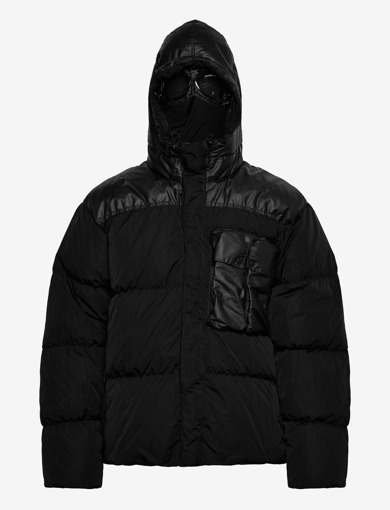 C.P. Company - CO CHROME-R MIXED GOGGLE DOWN JACKET - daunenjacken - total eclipse - 2