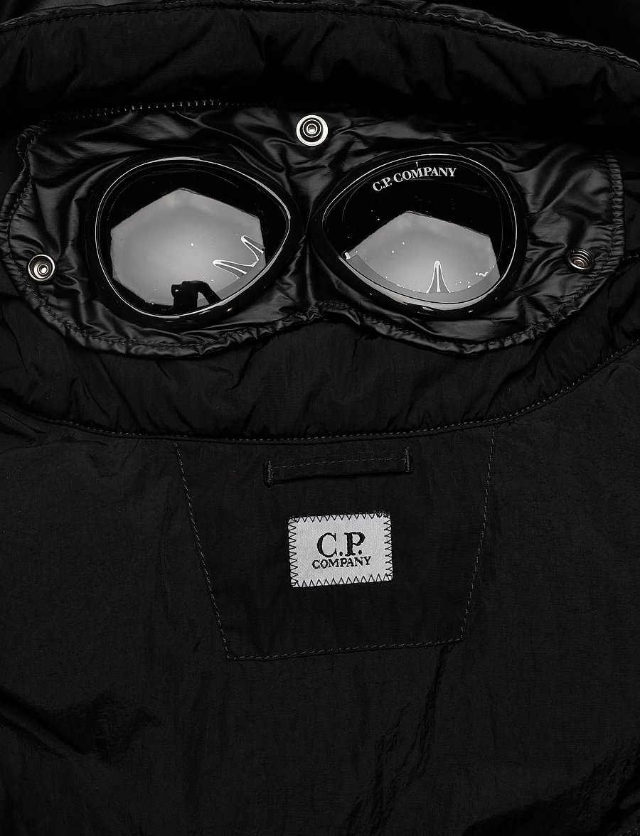 C.P. Company - CO CHROME-R MIXED GOGGLE DOWN JACKET - daunenjacken - total eclipse - 4
