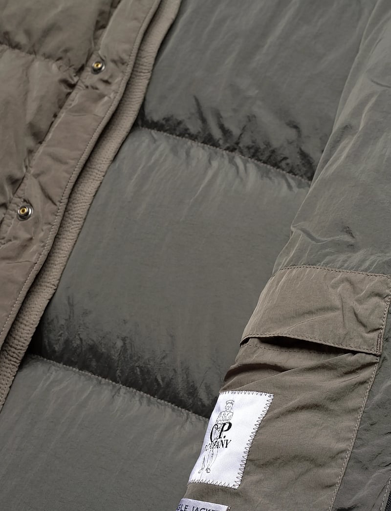 C.P. Company - CO CHROME-R MIXED GOGGLE DOWN JACKET - donsjassen - walnut - 5