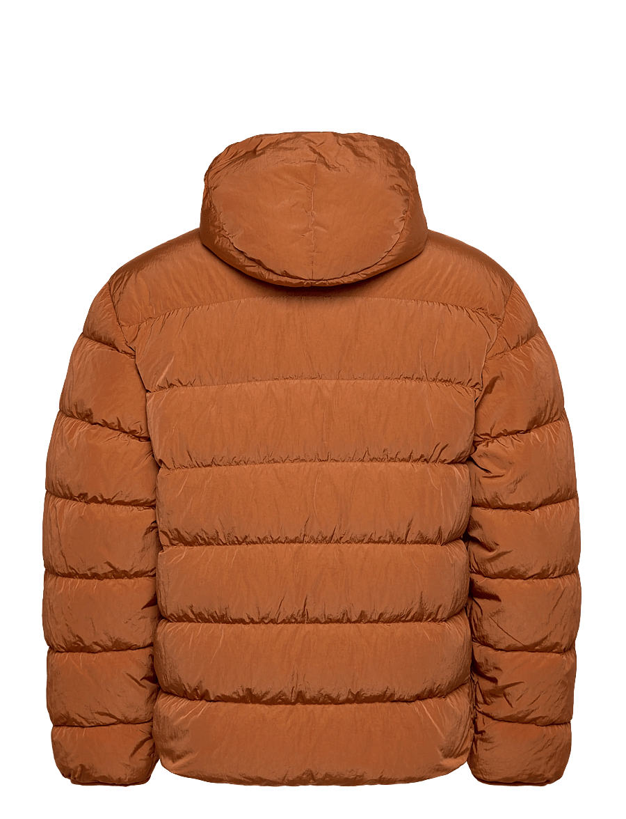 C.P. Company - Chrome-R Goggle Down Jacket - daunenjacken - bombay brown - 1