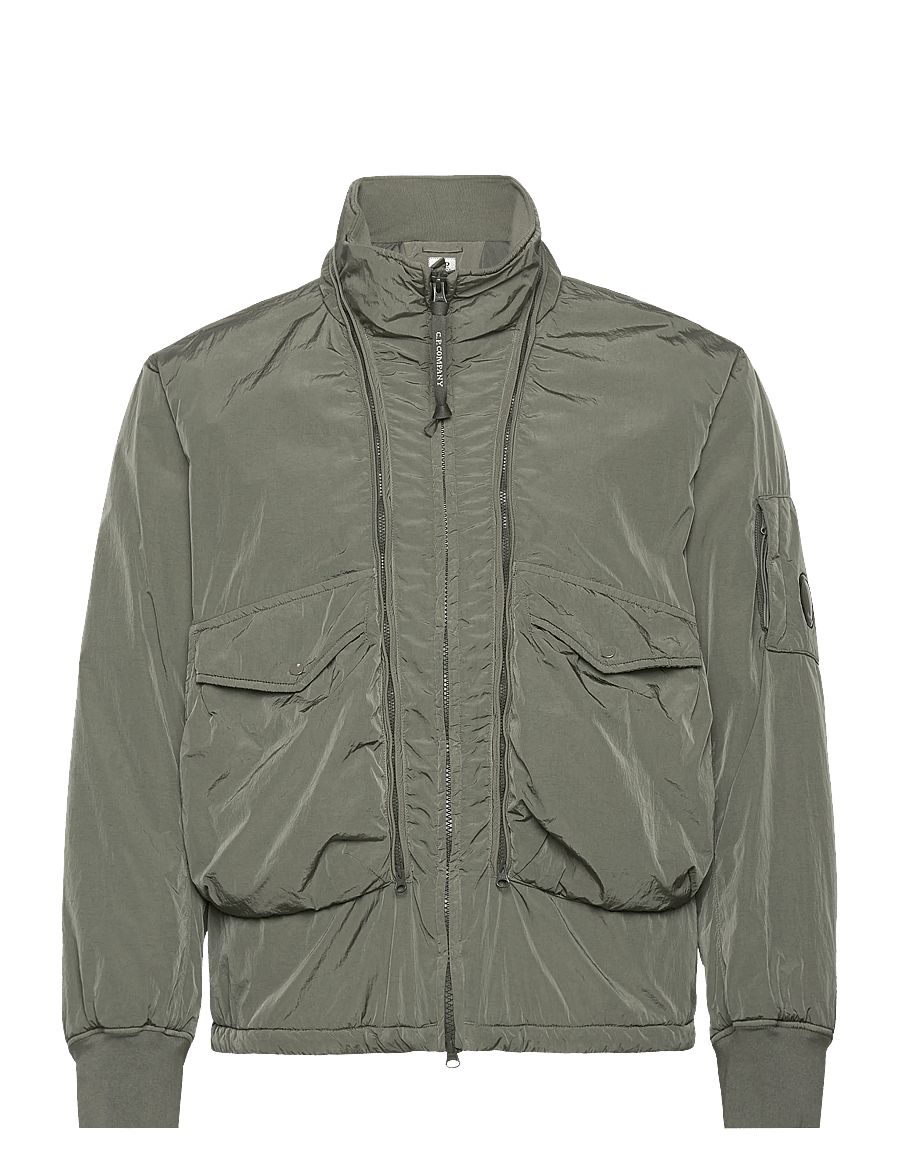 C.P. Company - Chrome-R Body Zippers Padded Jacket - daunenjacken - grape leaf - 0