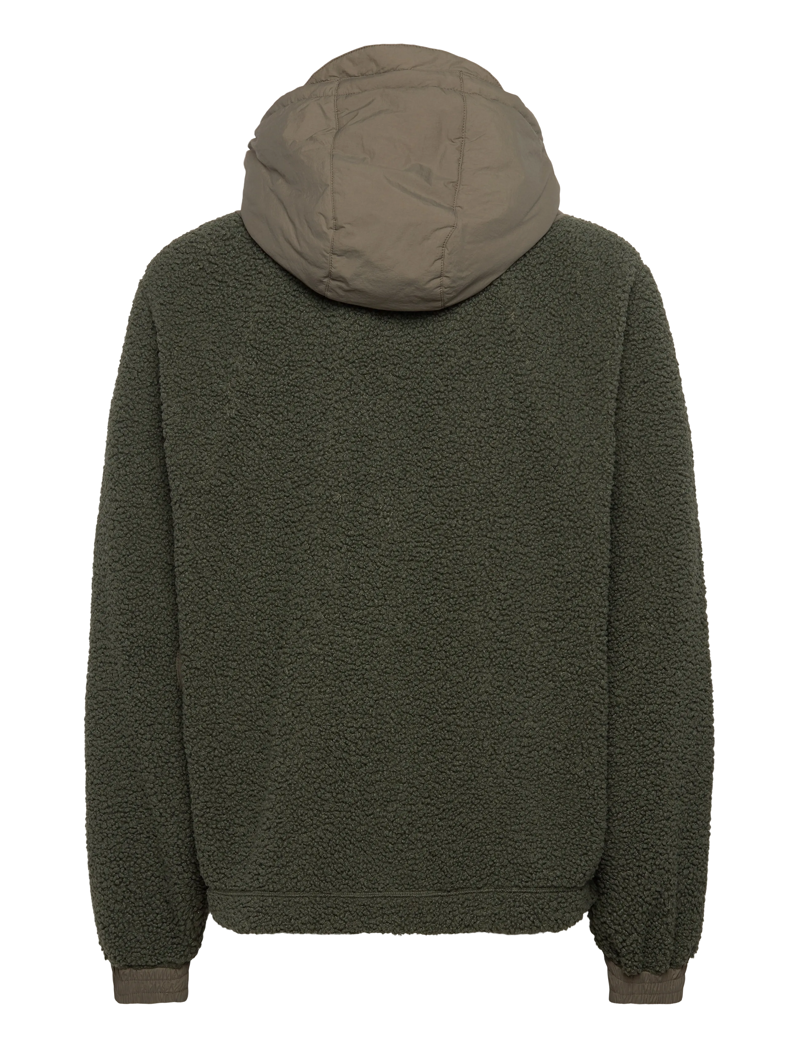 C.P. Company - Polar Shell Mixed Hooded Jacket - daunenjacken - grape leaf - 1