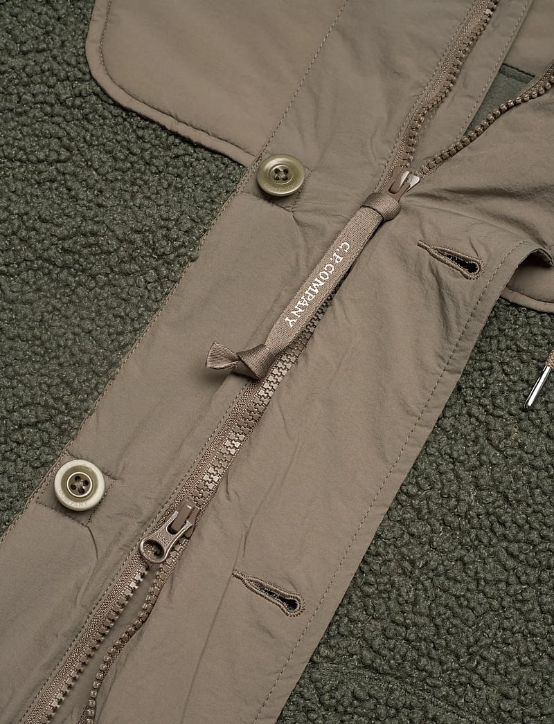 C.P. Company - Polar Shell Mixed Hooded Jacket - gefütterte jacken - grape leaf - 3