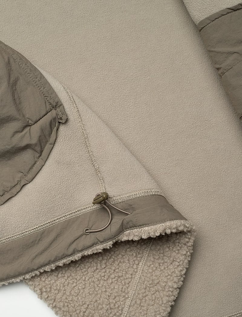 C.P. Company - Polar Shell Mixed Hooded Jacket - fodrade jackor - vintage khaki - 5