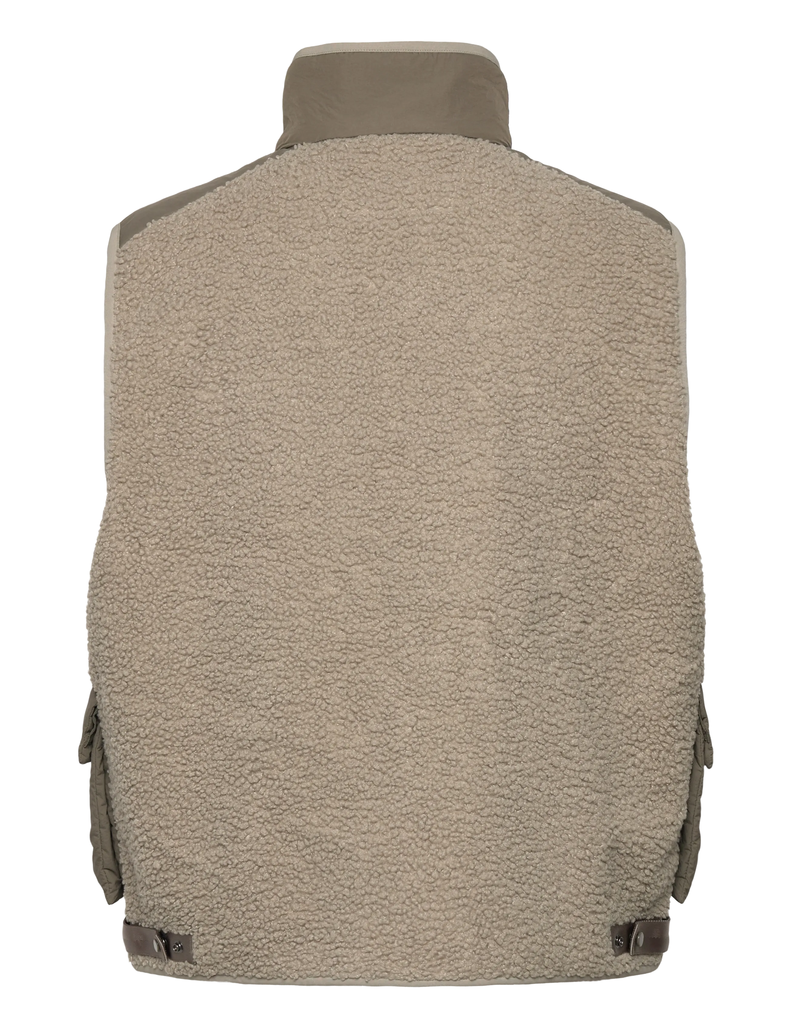 C.P. Company - Polar Shell Vest - vests - vintage khaki - 1