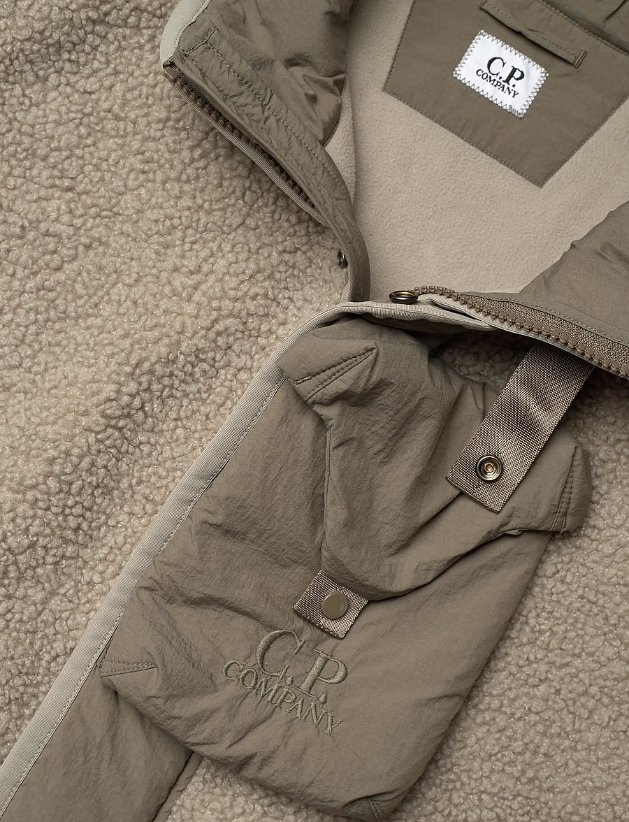 C.P. Company - Polar Shell Vest - westen - vintage khaki - 2