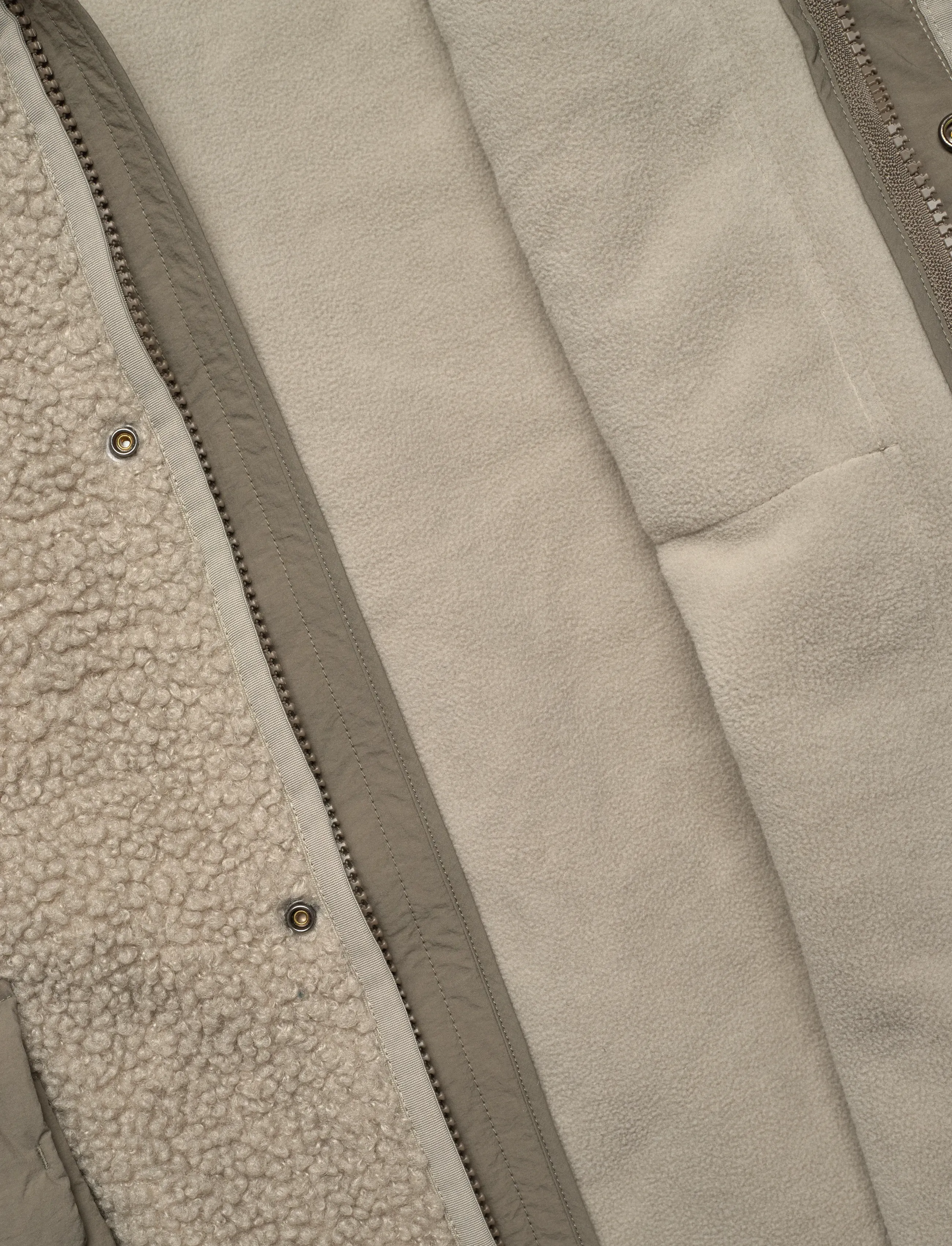 C.P. Company - Polar Shell Vest - vests - vintage khaki - 5