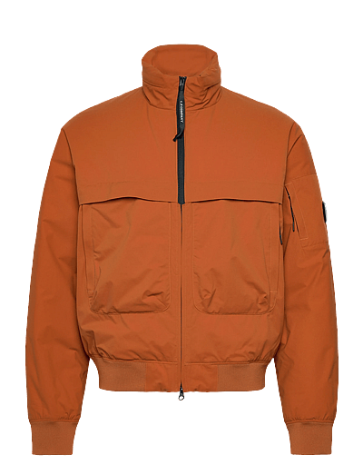 C.P. Company PRO-TEK BOMBER PADDED JACKET - Voodriga jakid - BOMBAY BROWN / orange