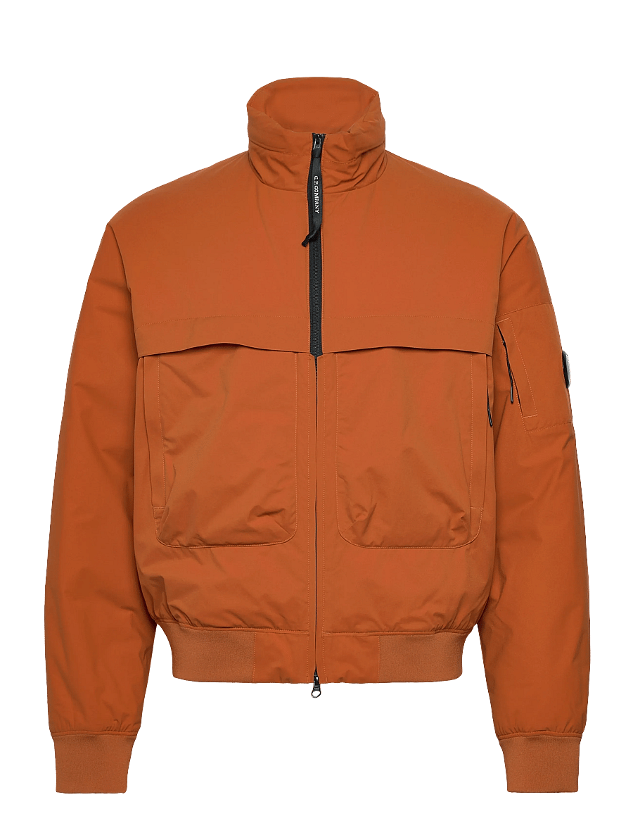 C.P. Company - PRO-TEK BOMBER PADDED JACKET - fall jackets - bombay brown - 0