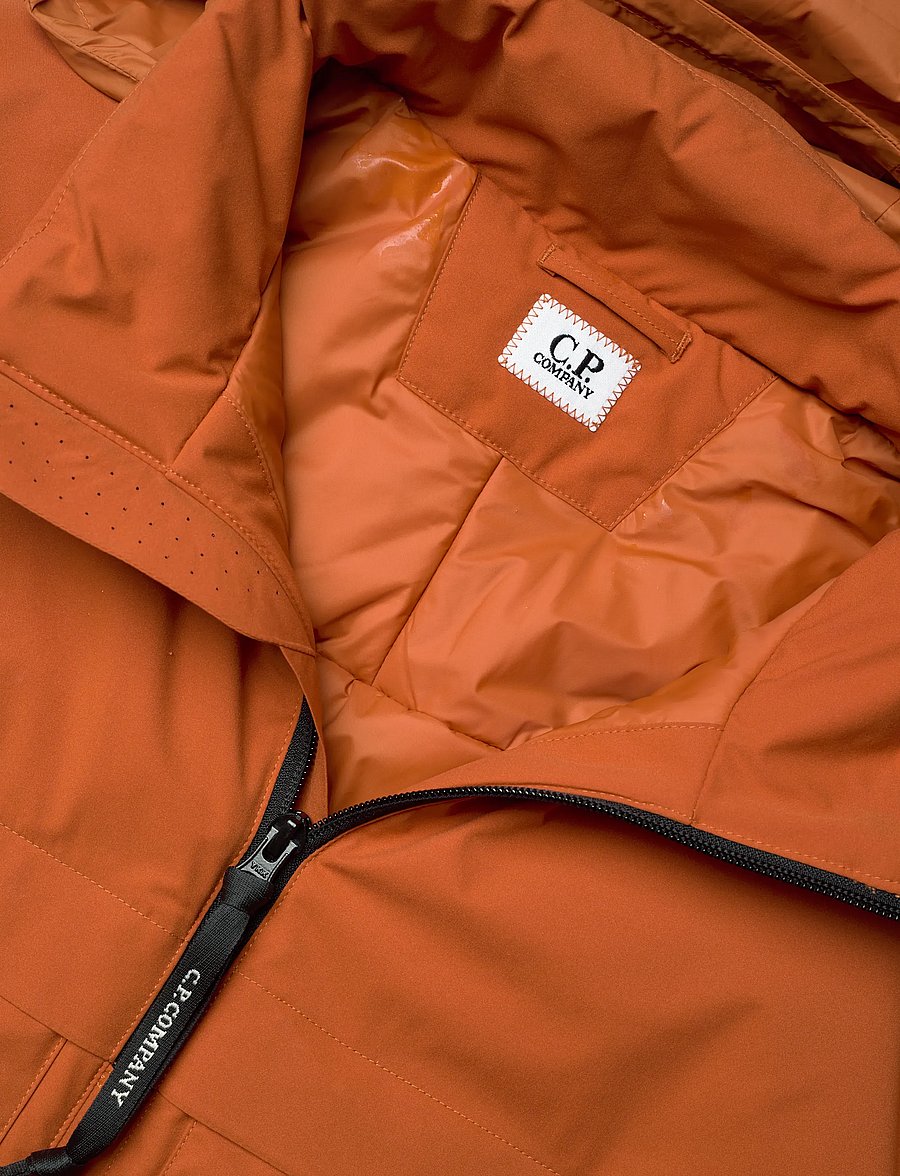 C.P. Company - PRO-TEK BOMBER PADDED JACKET - fall jackets - bombay brown - 4