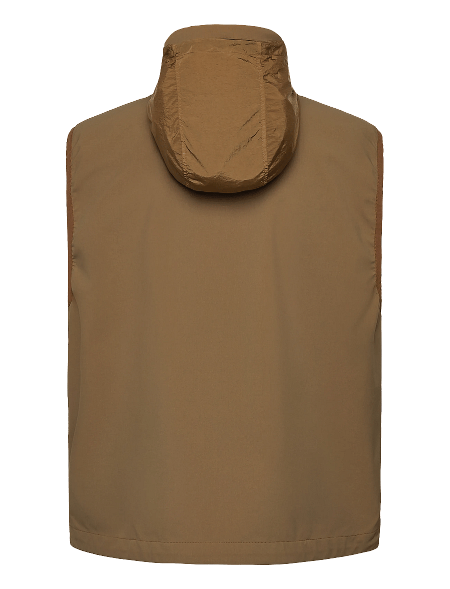 C.P. Company - GD Shell Lens-detailed Vest - westen - toffee - 2
