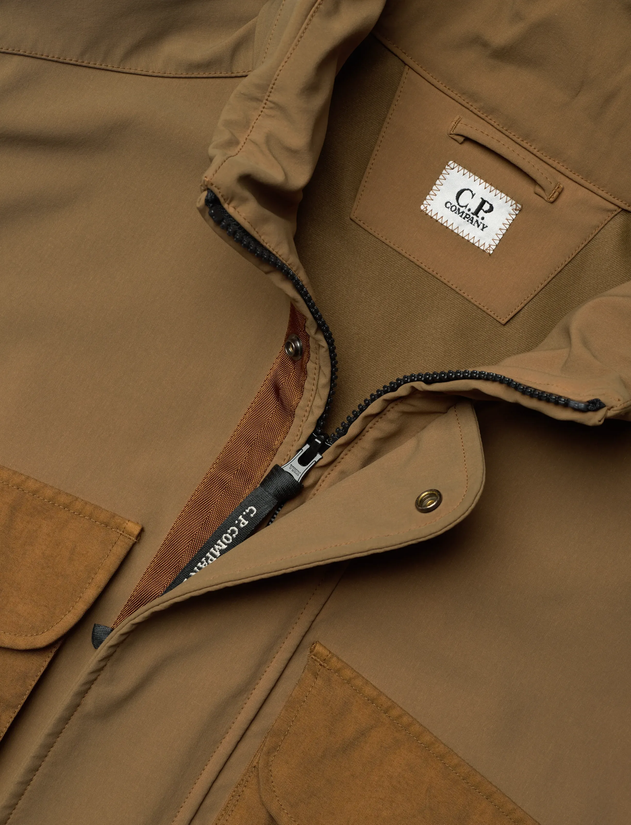 C.P. Company - GD Shell Lens-detailed Vest - västar - toffee - 3