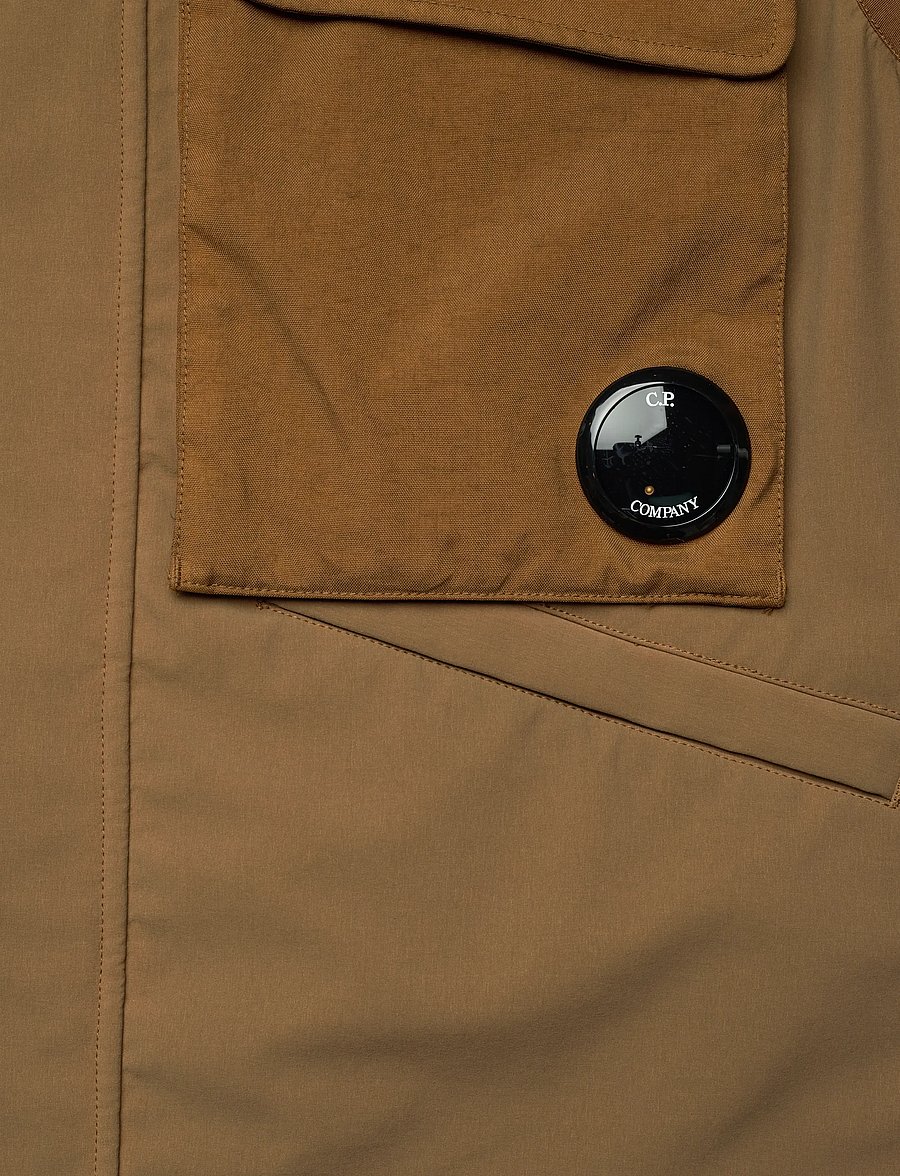 C.P. Company - GD Shell Lens-detailed Vest - westen - toffee - 4