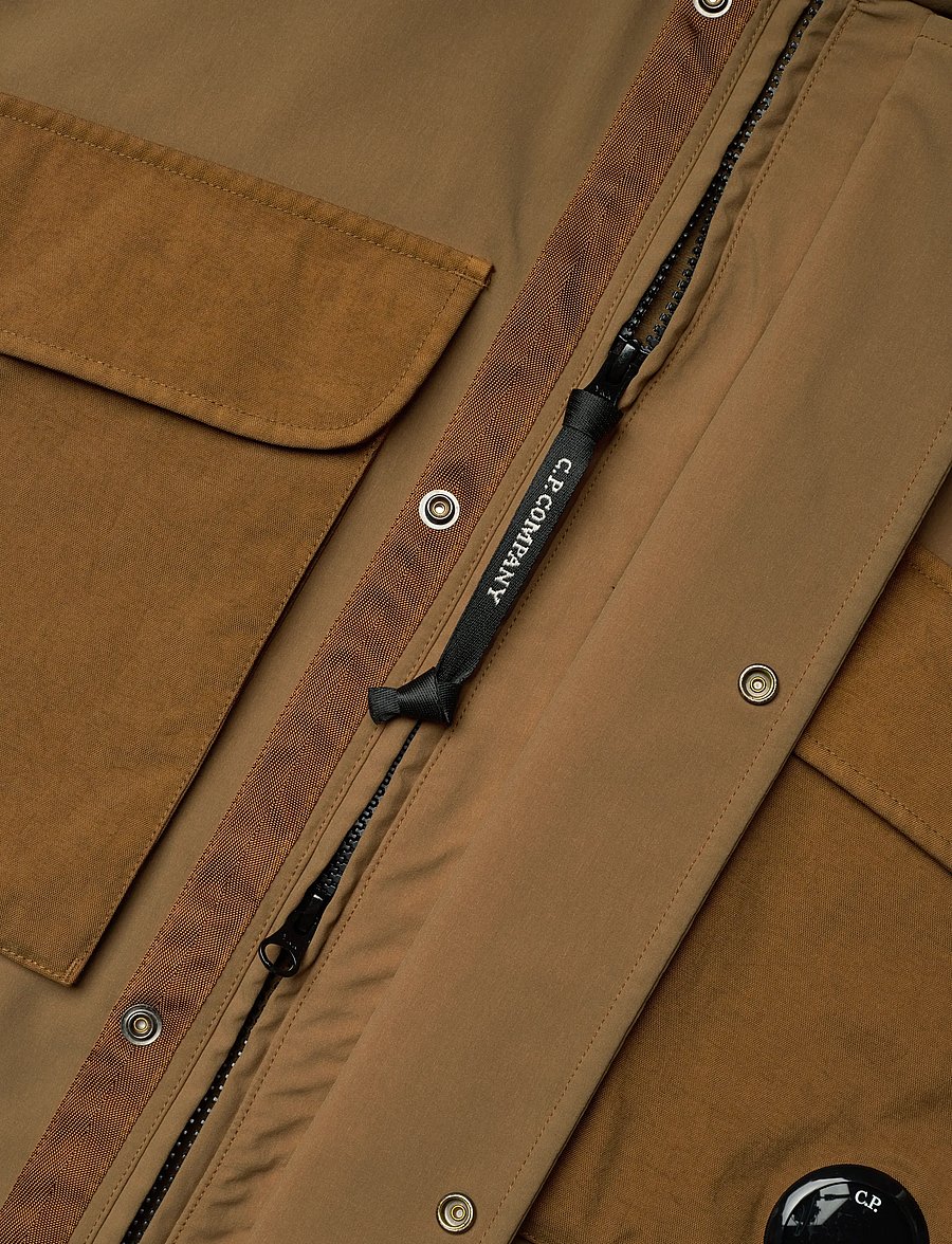 C.P. Company - GD Shell Lens-detailed Vest - westen - toffee - 5