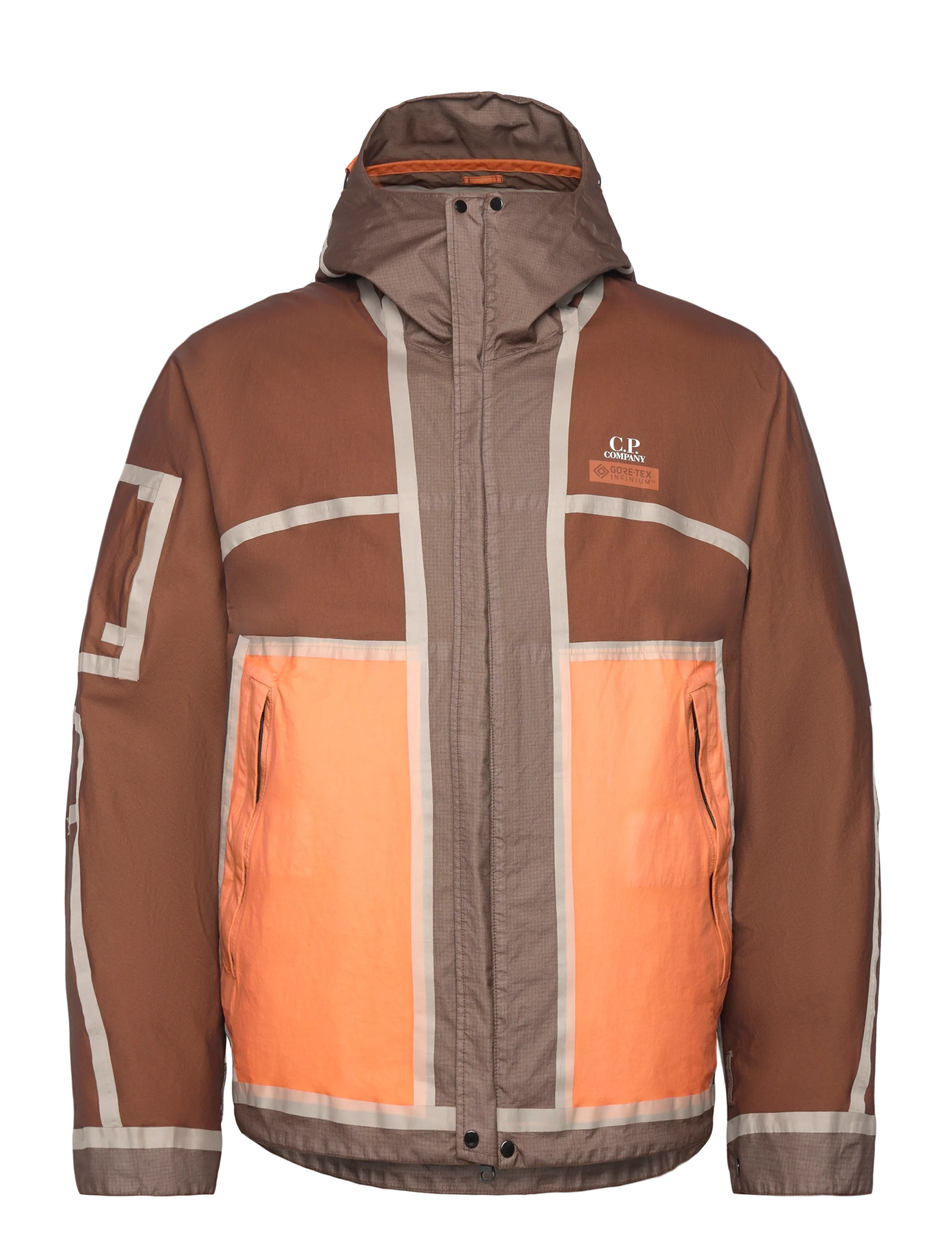 C.P. Company - Gore G-Type Men's Reversible Jacket - donsjassen - bombay brown - 4
