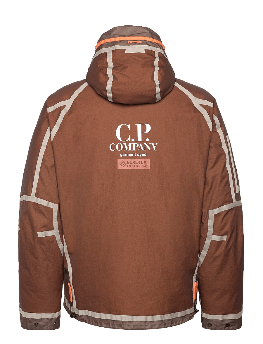 C.P. Company - Gore G-Type Men's Reversible Jacket - down jackets - bombay brown - 5