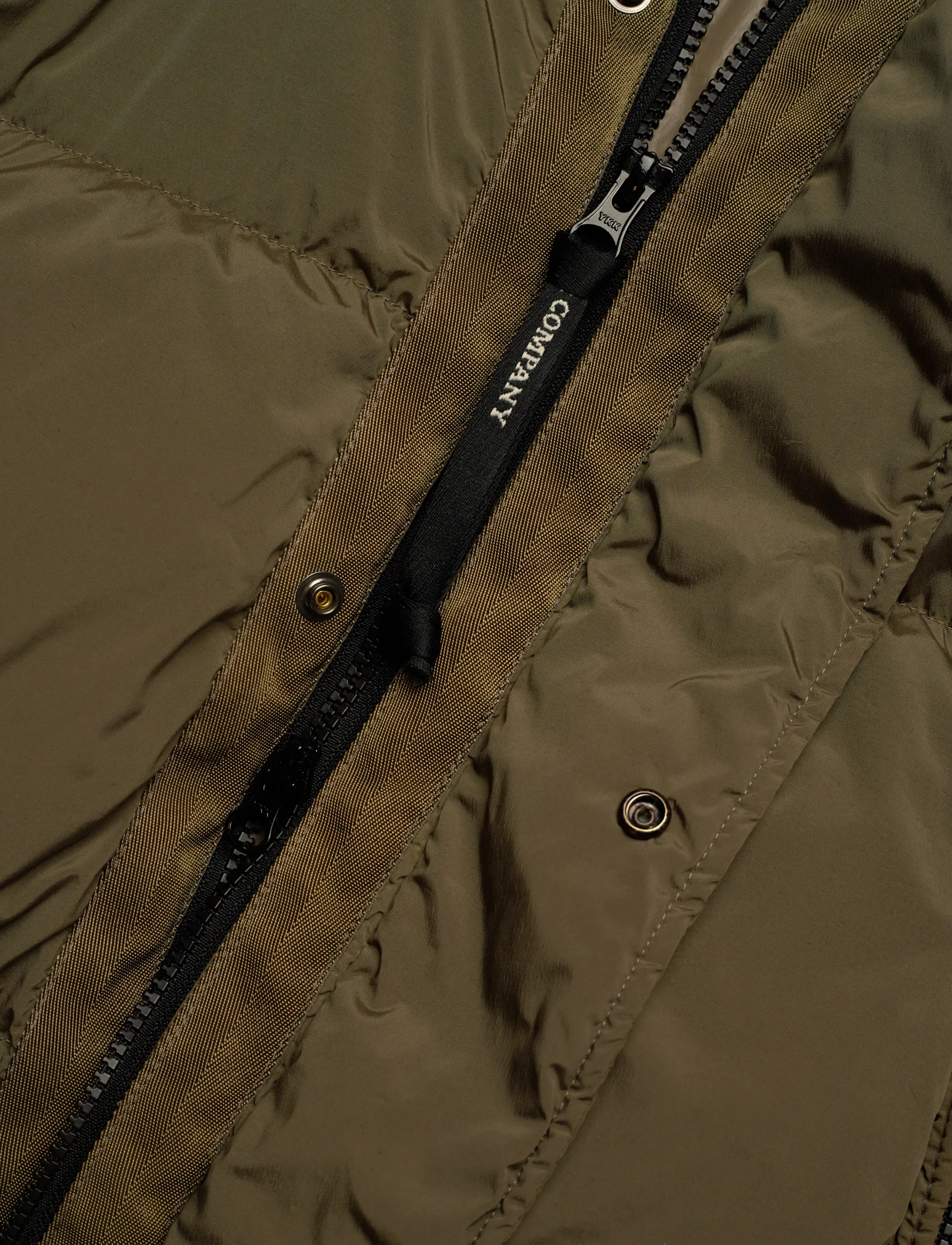C.P. Company - Nycra-R Buttoned Hood Long Down Jacket - dunjackor - walnut - 4