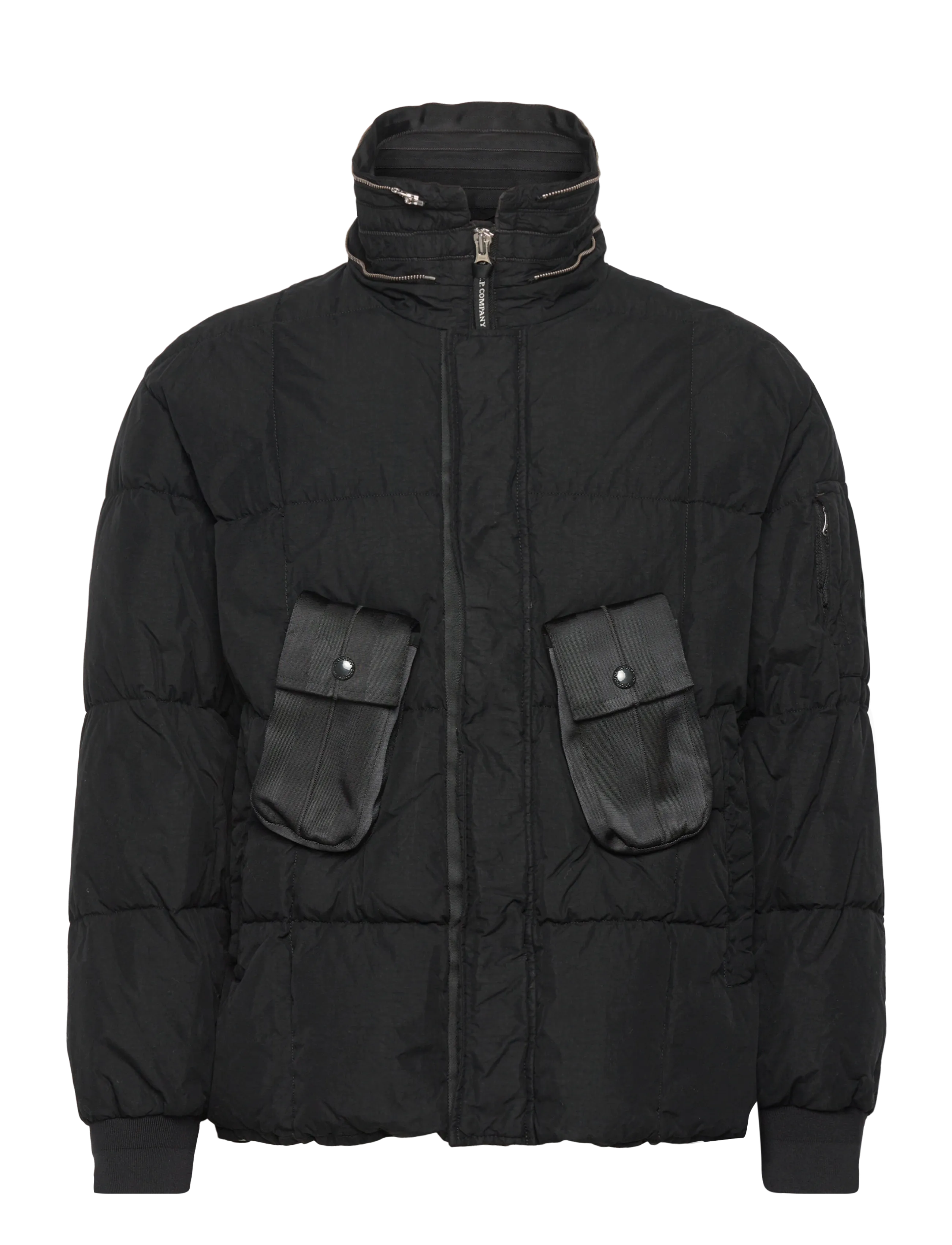 C.P. COMPANY Flatt Jacke Schwarz - L - Herren
